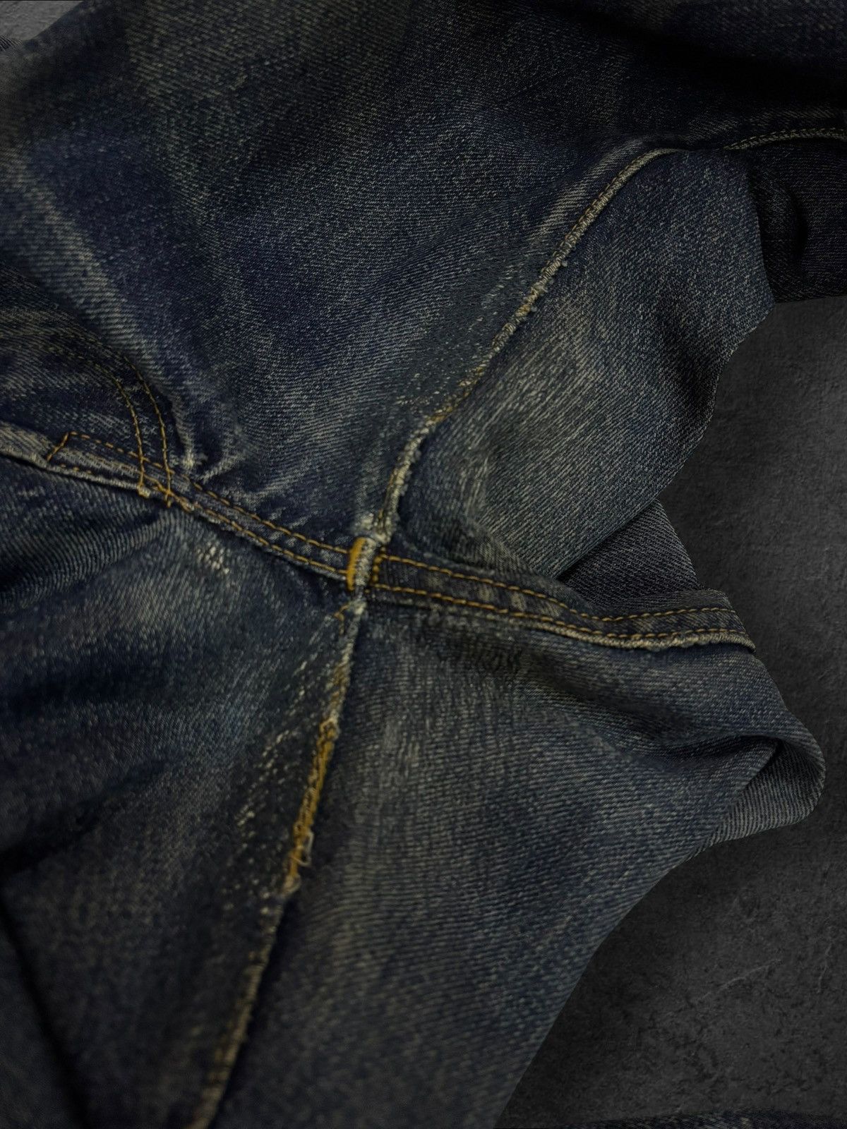 Levi's Vtg 80s US Levis Big E 501 #555 Grunge Selvedge Jeans Size US 30 / EU 46 - 14 Thumbnail
