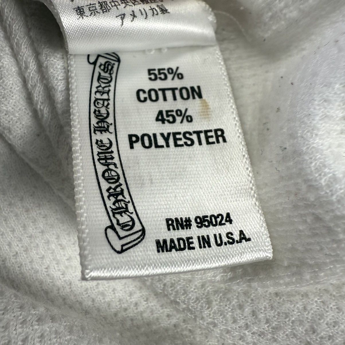 Chrome Hearts Chrome Hearts Horseshoe Cross Scroll Thermal ‘White’ L/S Size US M / EU 48-50 / 2 - 12 Thumbnail