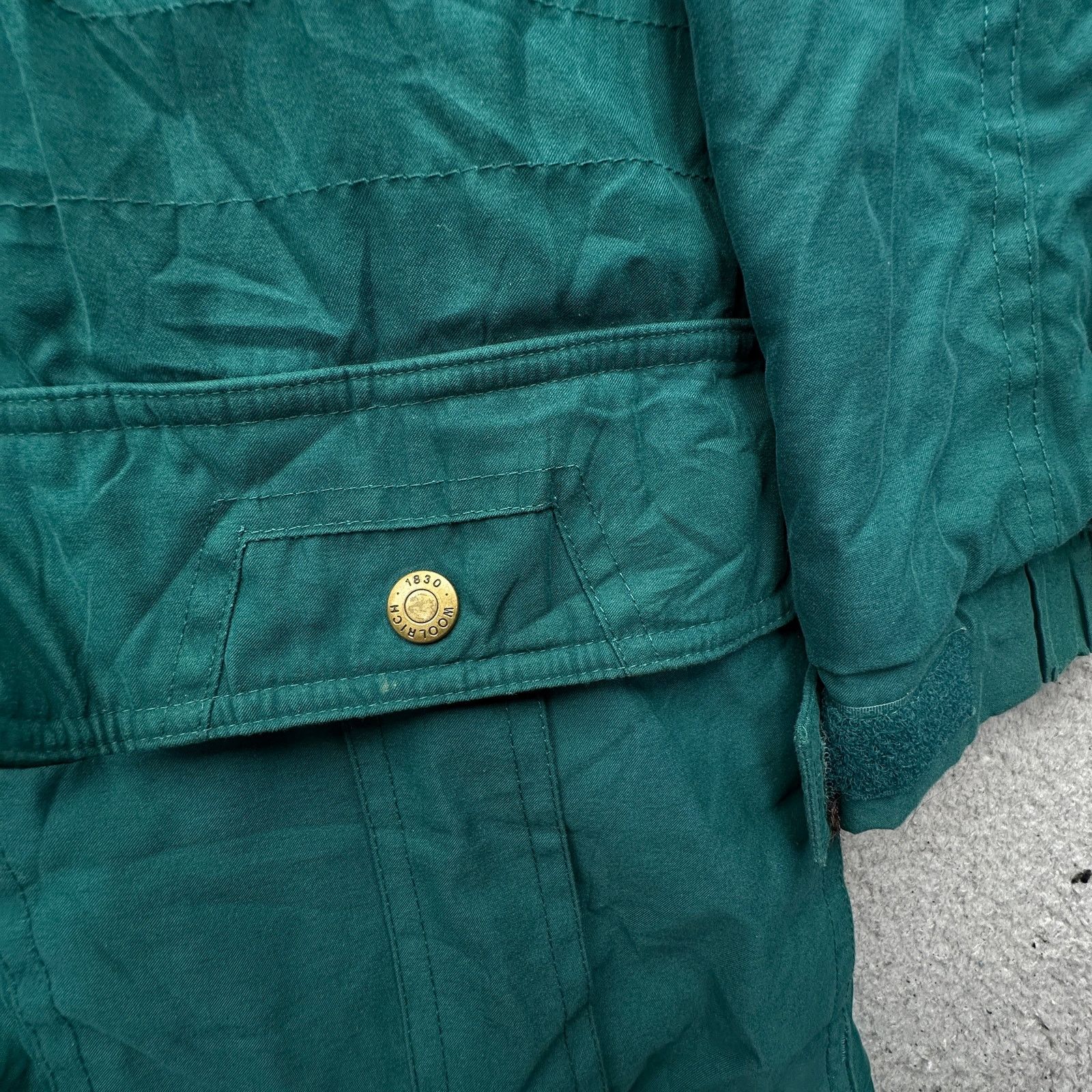 Other Woolrich Parka Hooded Jacket Womens Medium Green Purple Size M / US 6-8 / IT 42-44 - 10 Thumbnail