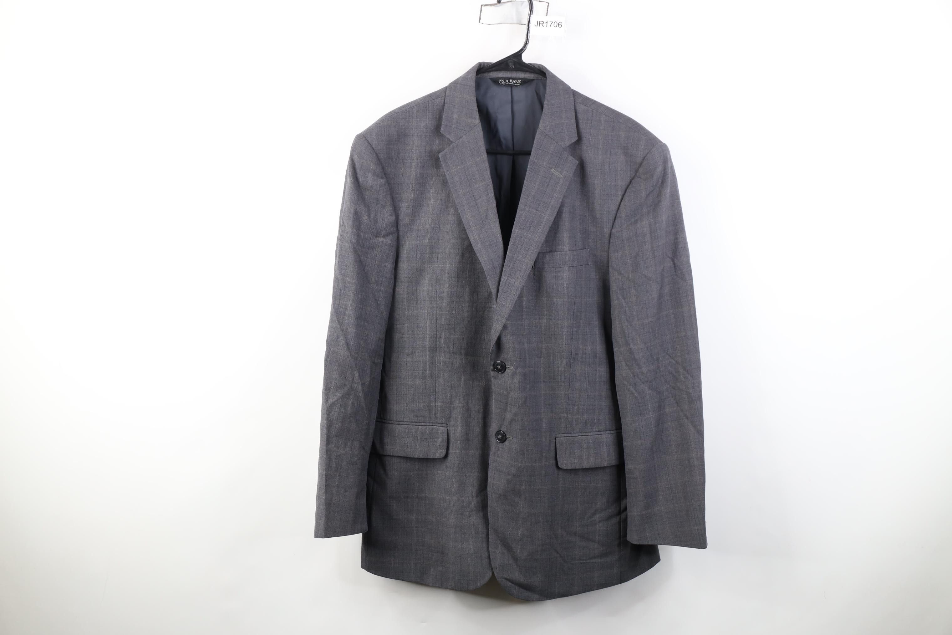 Jos. A. Bank Jos A Bank Travelers Collection Suit Coat Blazer Jacket Size US XXL / EU 58 / 5 - 1 Thumbnail
