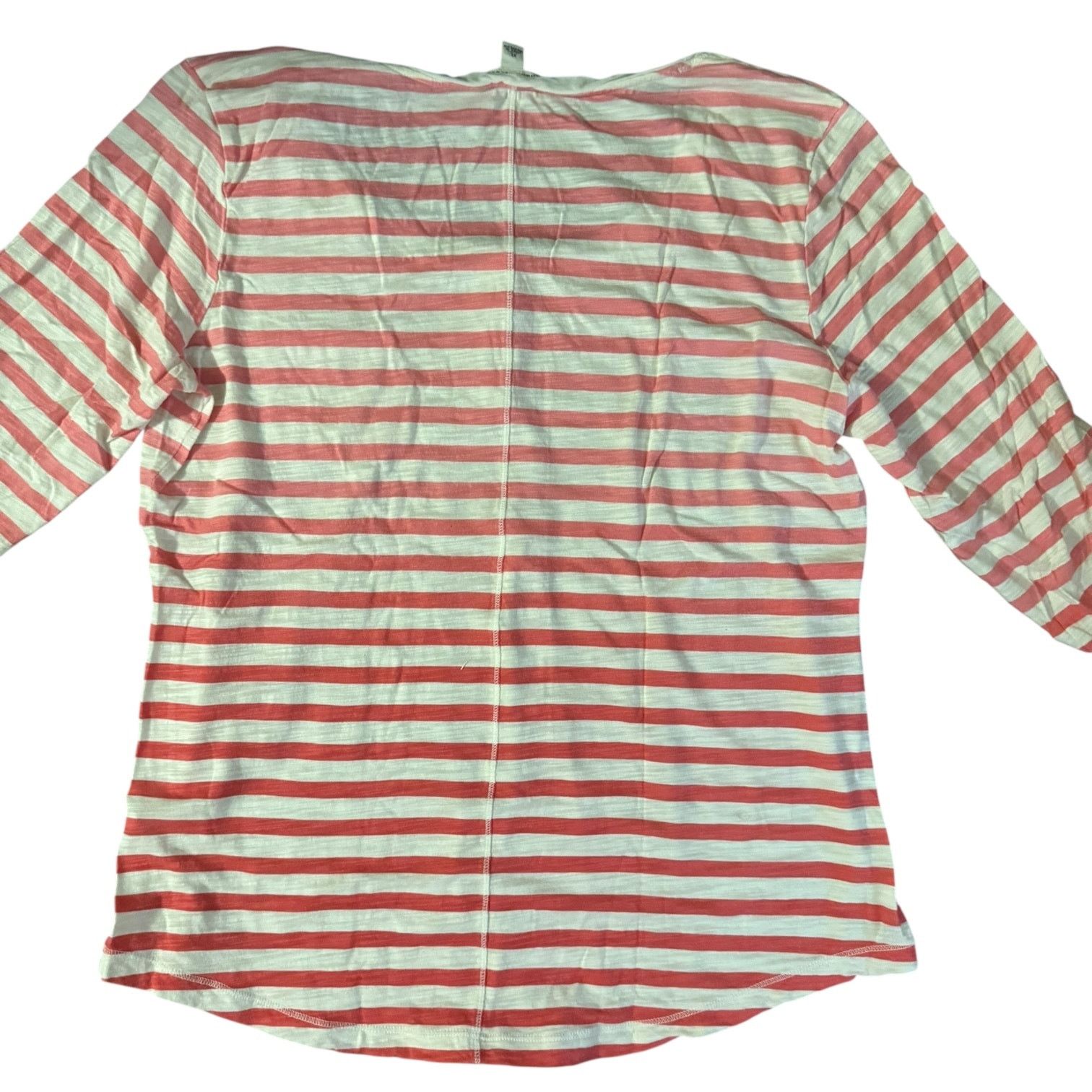 Banana Republic Banana Republic Pink Ombre Stripe Tee XL 3/4 Sleeve Size XL / US 12-14 / IT 48-50 - 6 Thumbnail