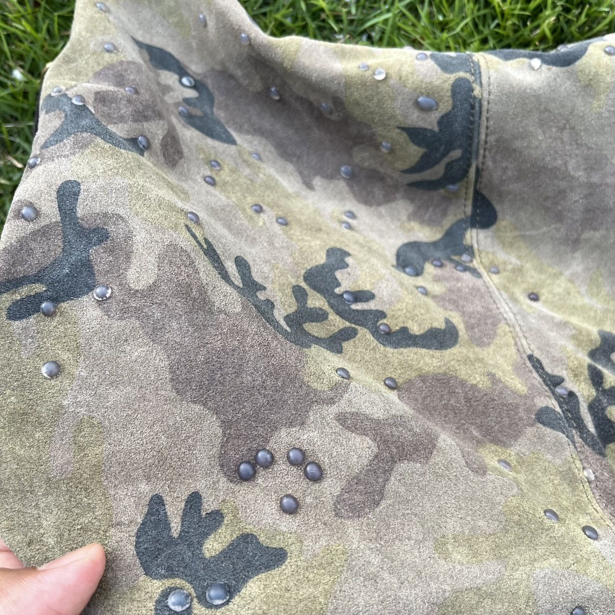 Vintage Laura di maggio hobo leather camo Size ONE SIZE - 3 Thumbnail