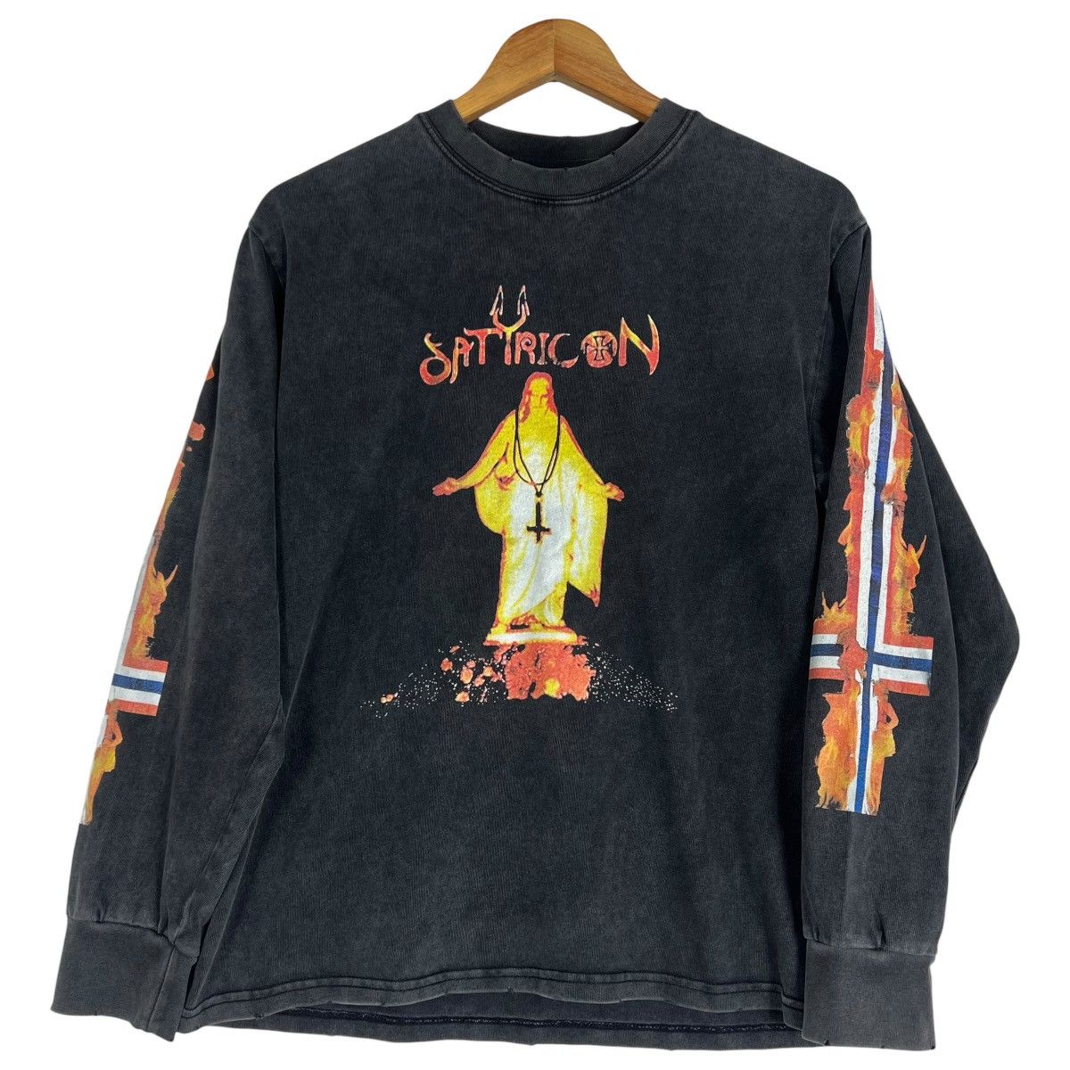 Satyricon Mot Kvitekrist 1000 Aar Album Promo Tee