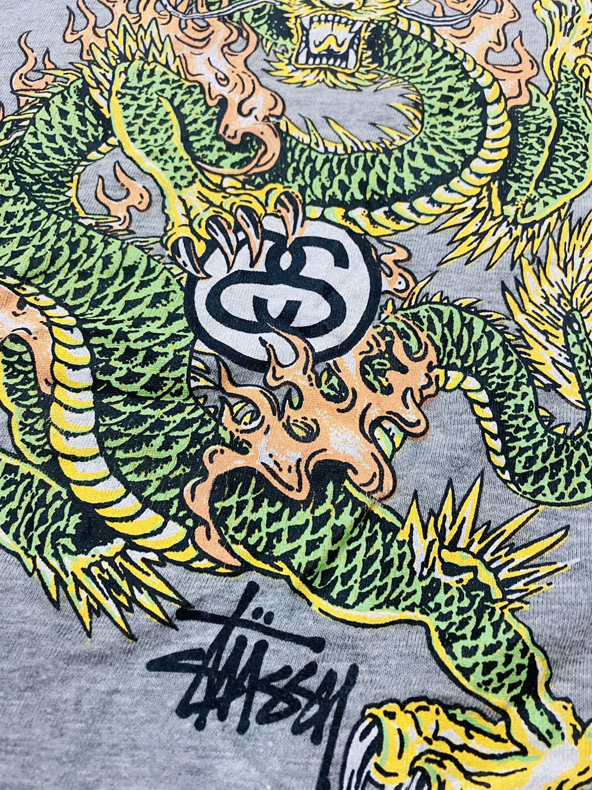 Stussy × Vintage vintage 90’s stussy dragon Size US M / EU 48-50 / 2 - 6 Thumbnail
