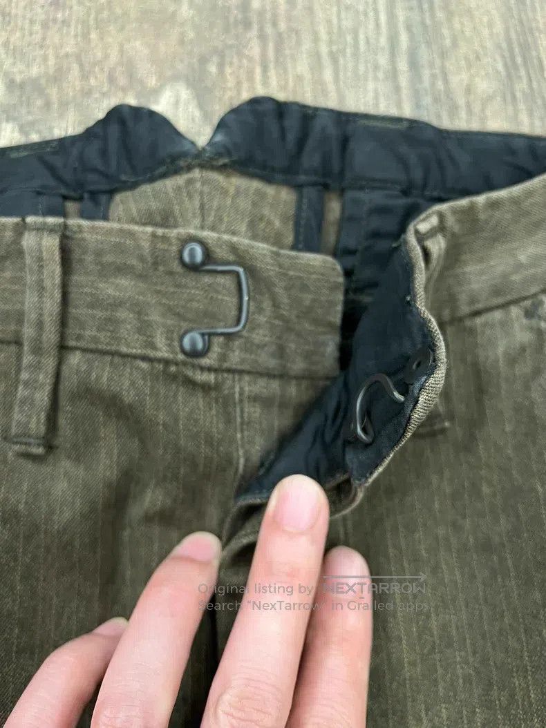 RRL Ralph Lauren RRL Ralph Lauren Old style striped cargo pants Size US 28 / EU 44 - 2 Thumbnail