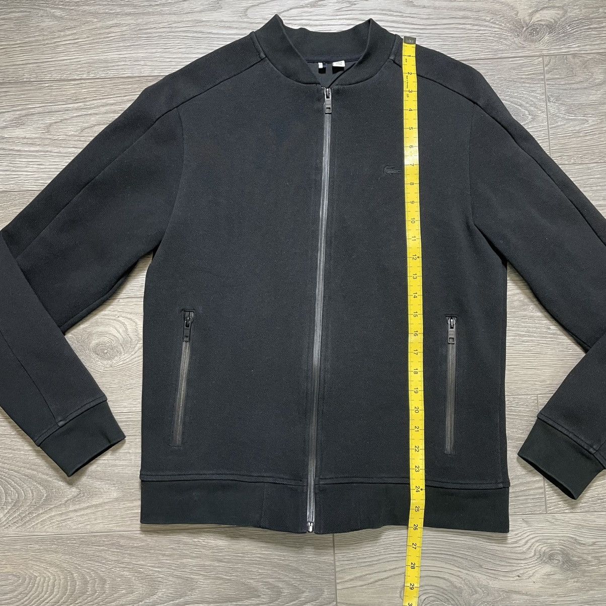 Lacoste Lacoste Black Neoprene Bomber Jacket Men Minimalist Techwear Size US M / EU 48-50 / 2 - 10 Thumbnail