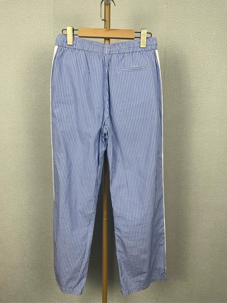 Loewe LOEWE sizeS Blue and white striped casual trousers Size 27" / US 4 / IT 40 - 2 Thumbnail
