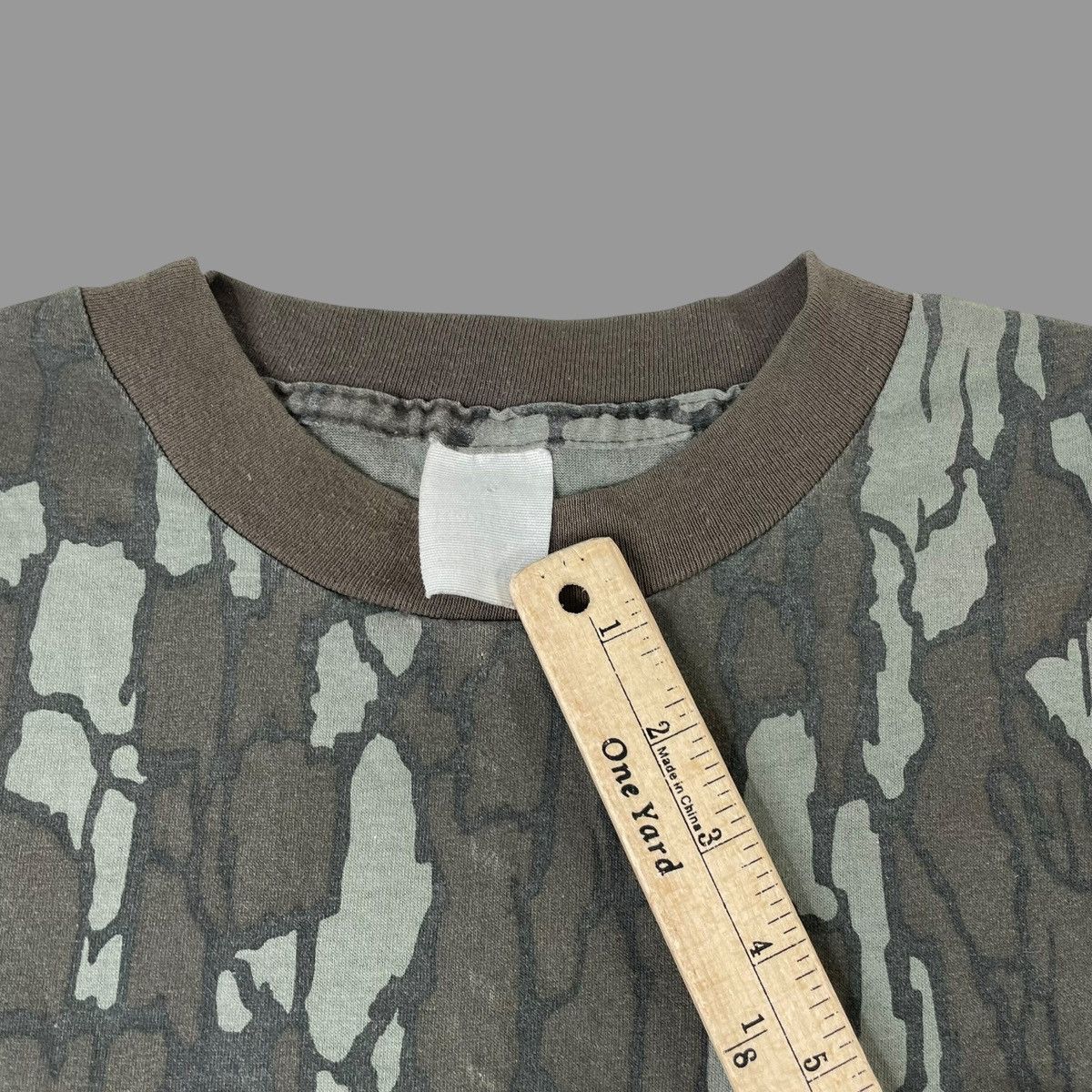 Vintage Vintage 90s camo long sleeve t shirt Size US XL / EU 56 / 4 - 5 Thumbnail