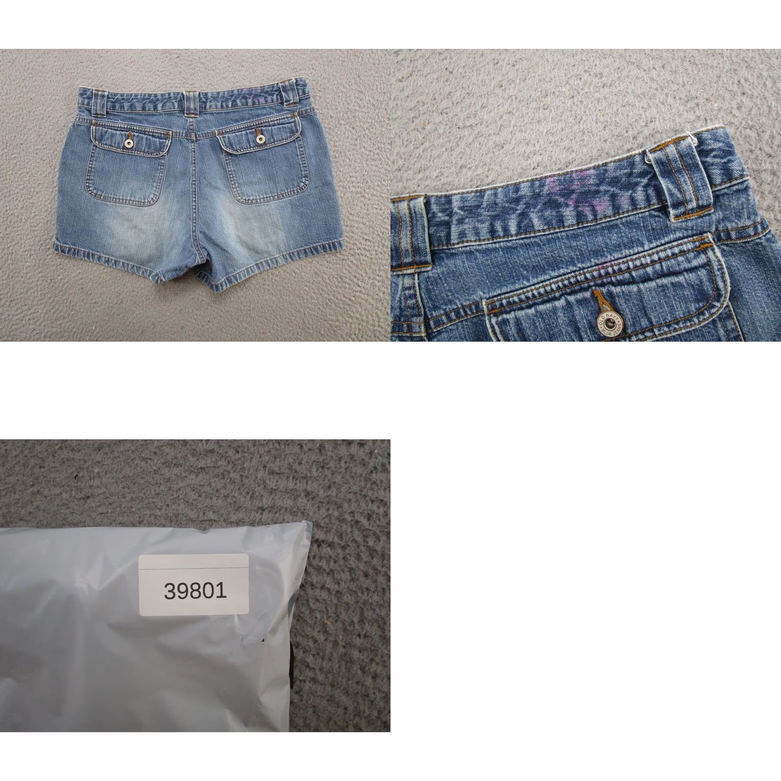 Old Navy Vintage Old Navy High Rise Mom Jeans Shorts Size 10 5-Pocket Denim Blue Women Regular (Adult) Womens Size 32" / US 10 / IT 46 - 8 Thumbnail
