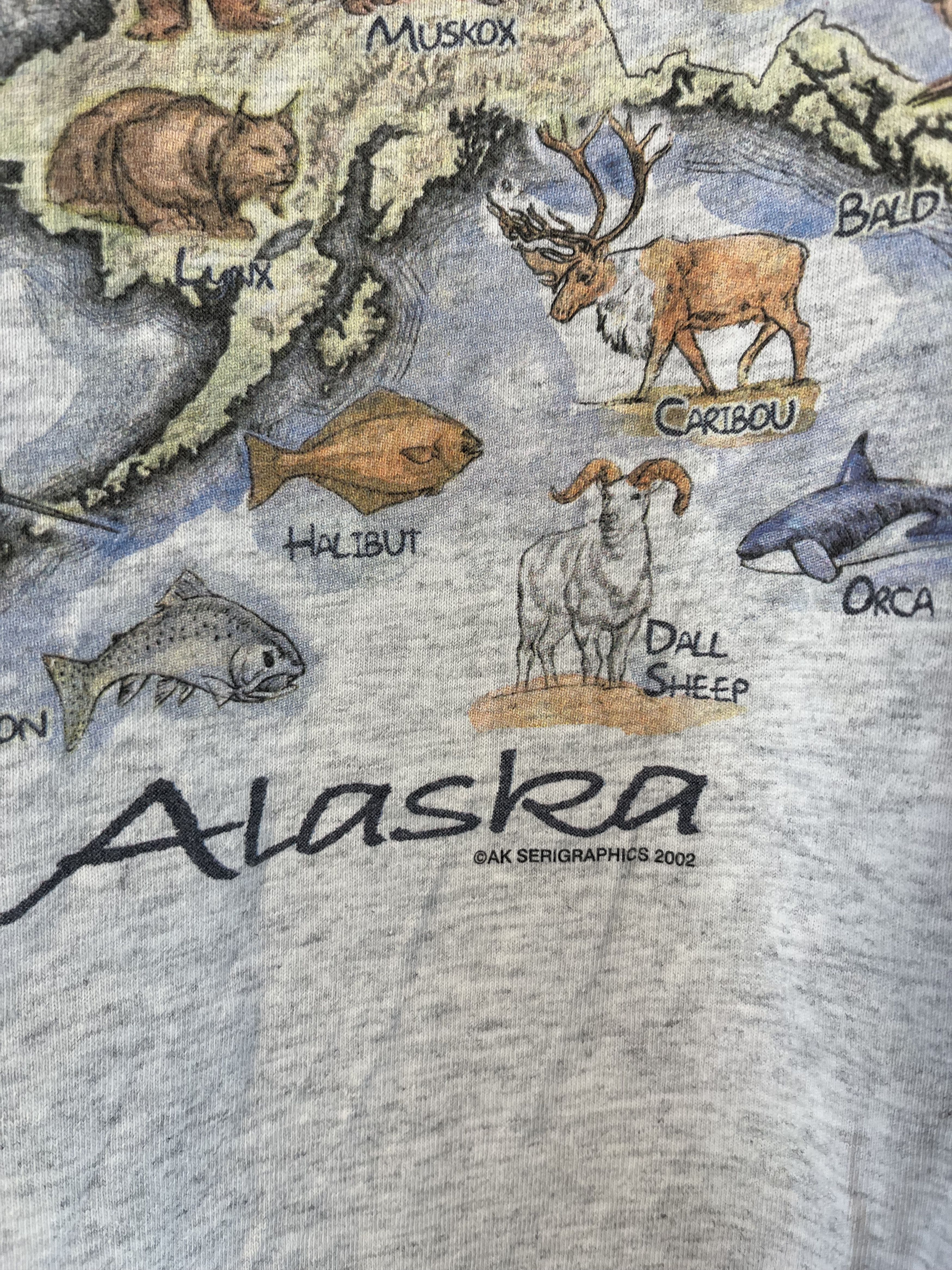 Vintage Vintage 2002 y2k Alaska Arctic Animals USA Size US M / EU 48-50 / 2 - 3 Thumbnail