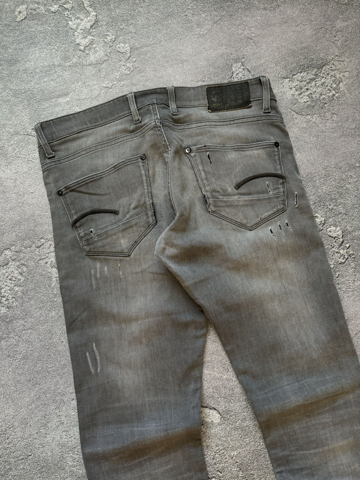G-Star × Vintage G star raw 33/32 revend super slim denim pant trouser Jean Size US 33 - 4 Thumbnail