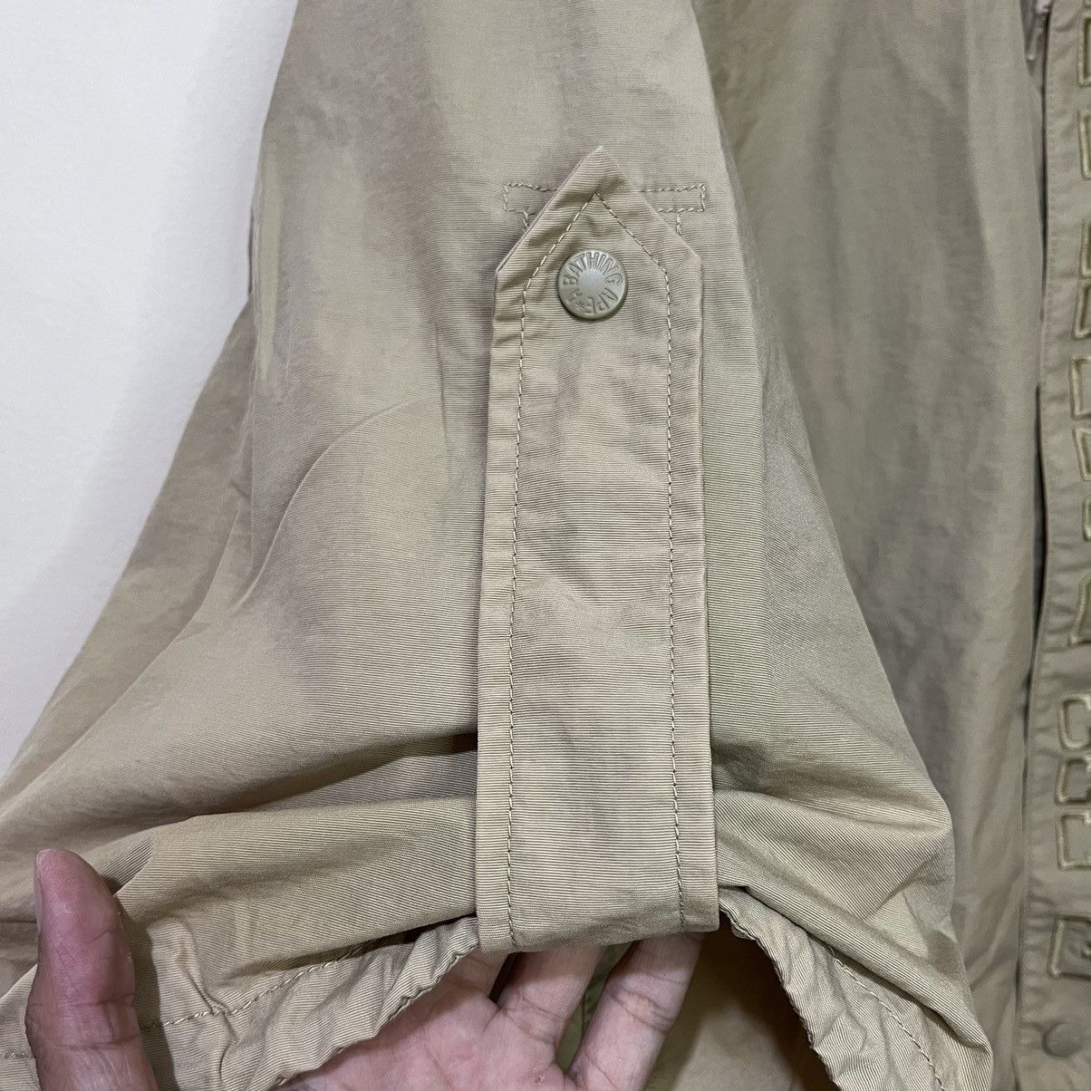 Bape Rare Bape Nylon Poncho Jacket Size ONE SIZE - 18 Thumbnail