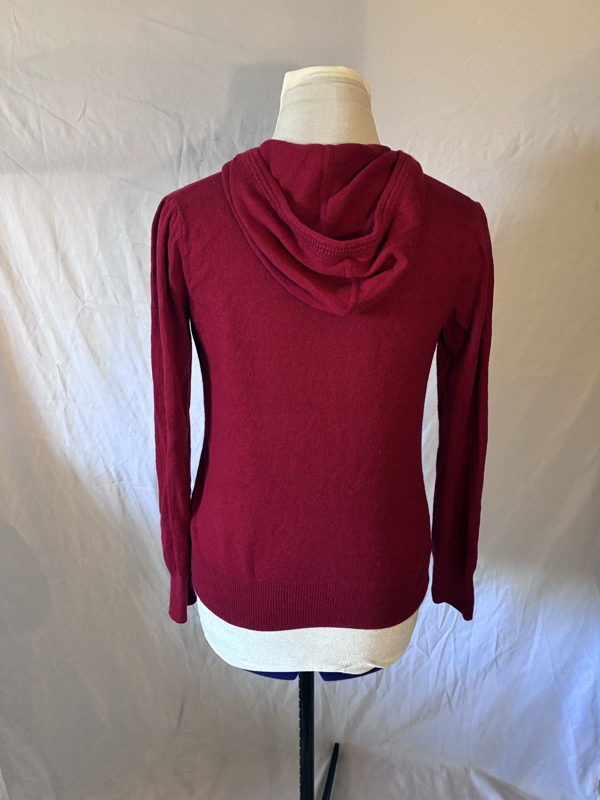 Nordstrom Caslon Cashmere Angora Rabbit Hair Blend Discontinued Hoodie Size S / US 4 / IT 40 - 9 Thumbnail