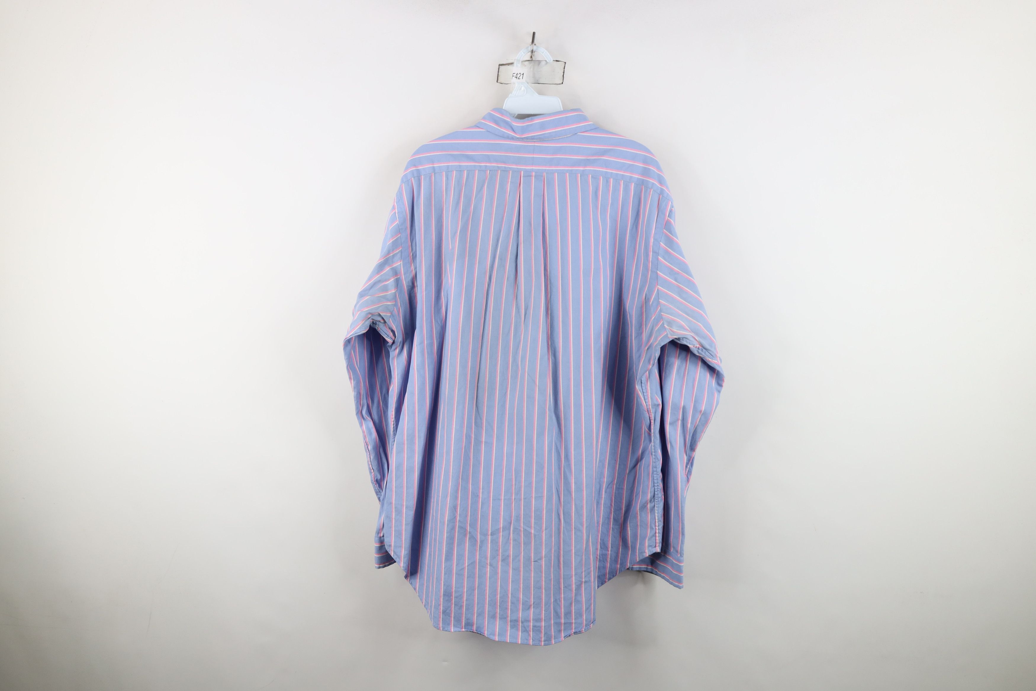 Polo Ralph Lauren Vintage 90s Ralph Lauren Striped Button Down Shirt Size US M / EU 48-50 / 2 - 12 Thumbnail