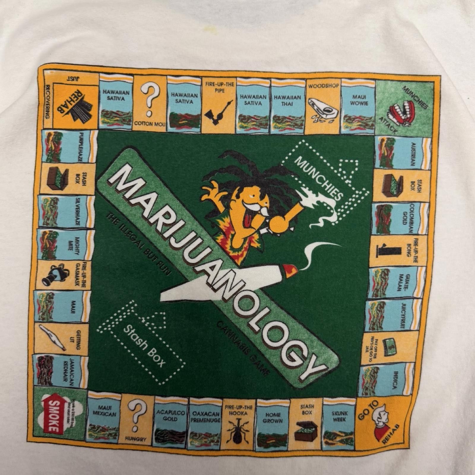 Designer Marijuanology Weed Tee — XL — Size US XL / EU 56 / 4 - 3 Thumbnail