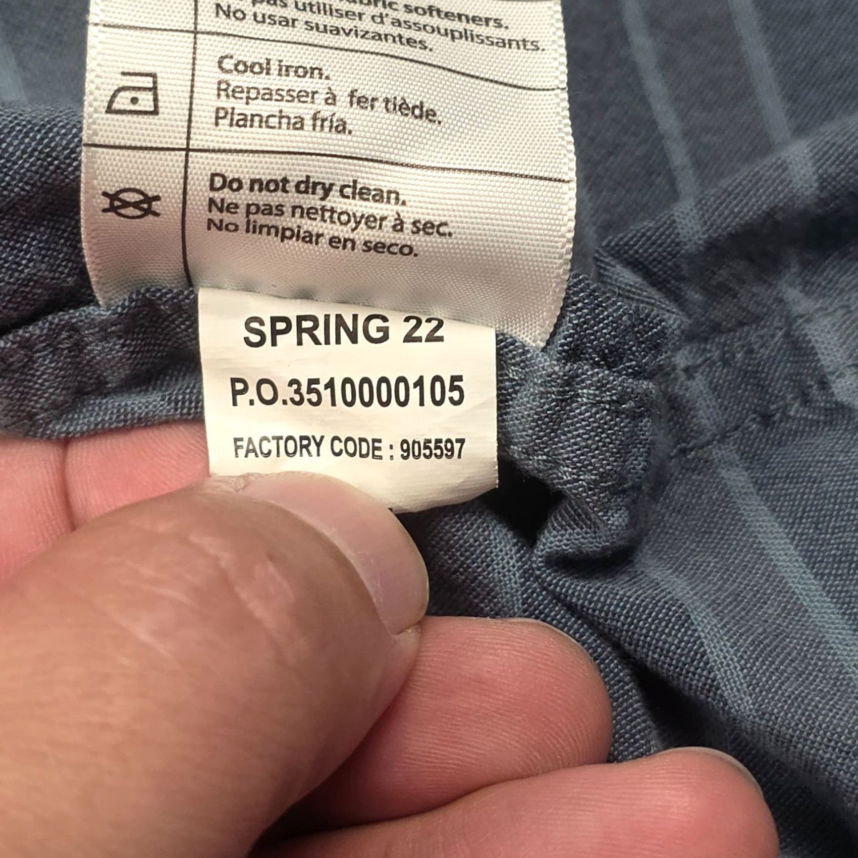 Carhartt Carhartt Men's Loose Fit Striped Button-Up Shirt 4XL Blue Carhartt Force Workwear Casual Shirt Size US XXL / EU 58 / 5 - 7 Thumbnail