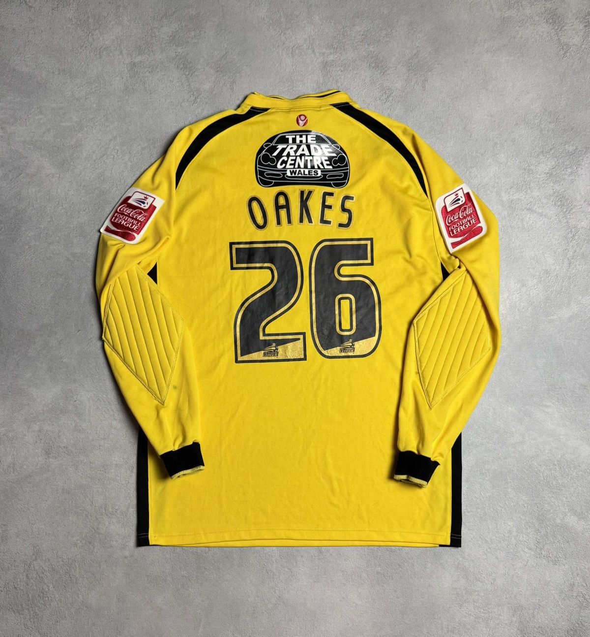 Macron Swansea City 2006 Goalkeeper Shirt Jersey Macron #26 Oakes Size US XXL / EU 58 / 5 - 1 Thumbnail