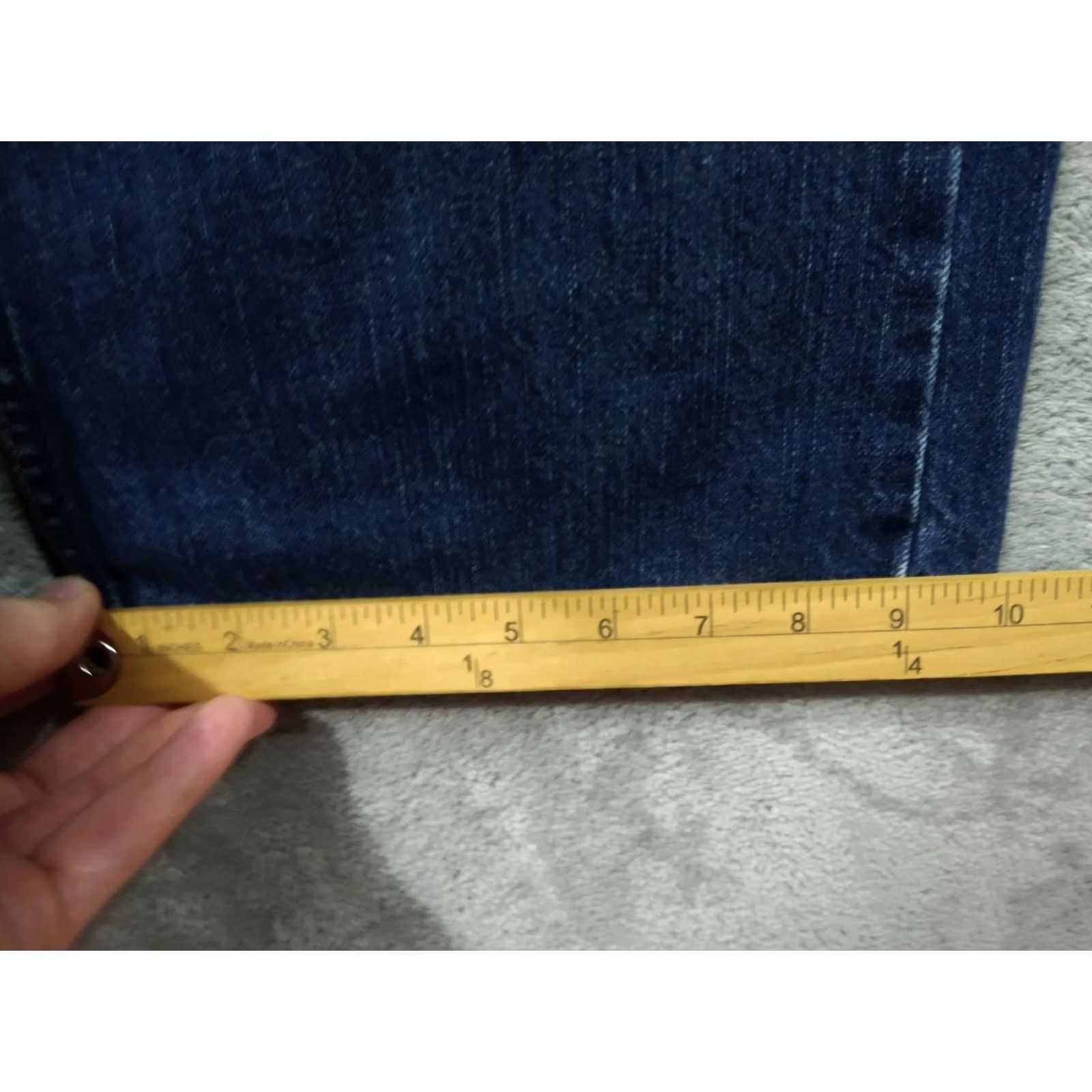 American Eagle Outfitters American Eagle Jeans Mens 36x30 Blue Denim Bootcut Mid Rise Dark Wash Size US 36 / EU 52 - 6 Thumbnail