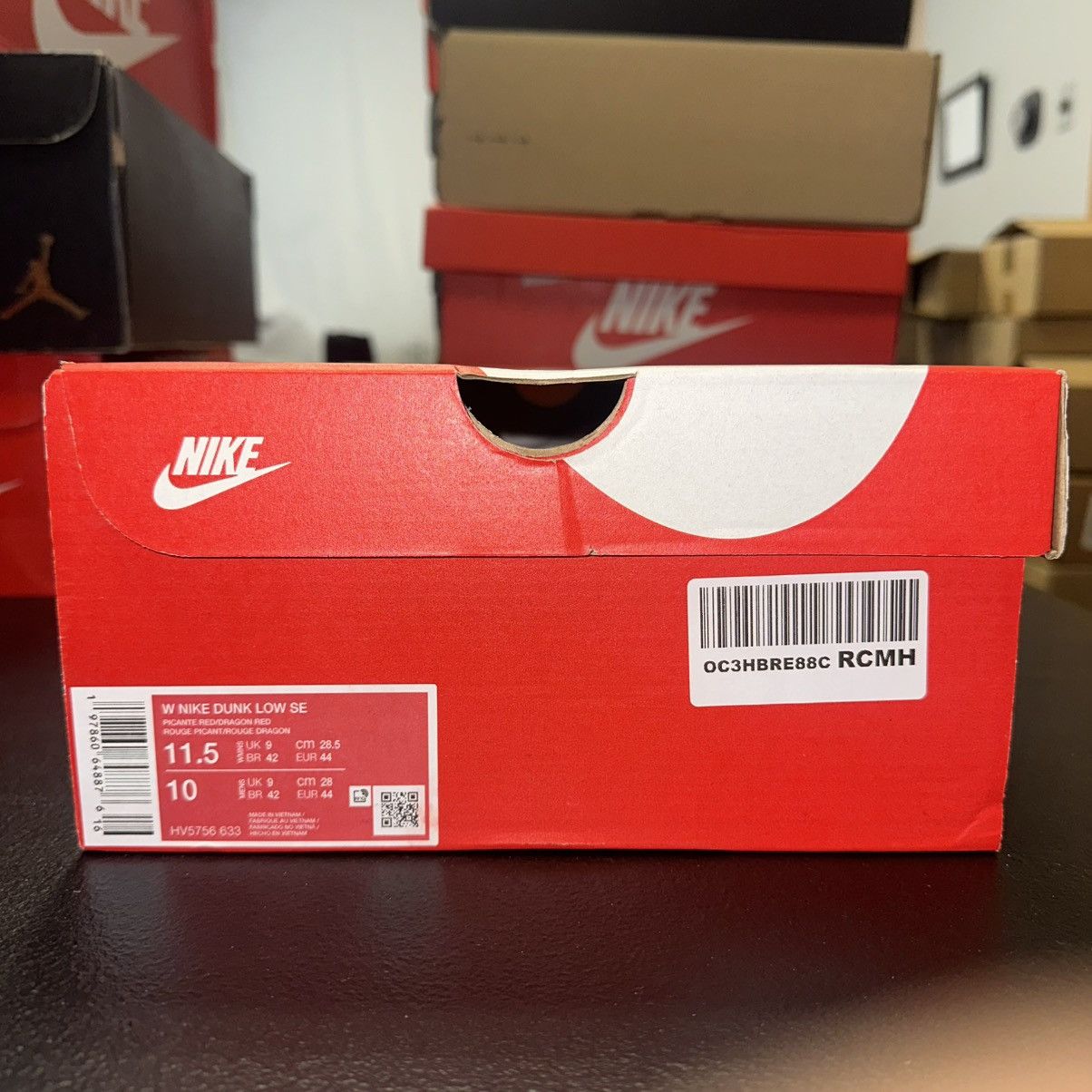 Nike Size 11.5W (10M) -Nike Dunk Low SE Valley Of Fire HV5756-633 Size US 11.5 / IT 41.5 - 7 Thumbnail