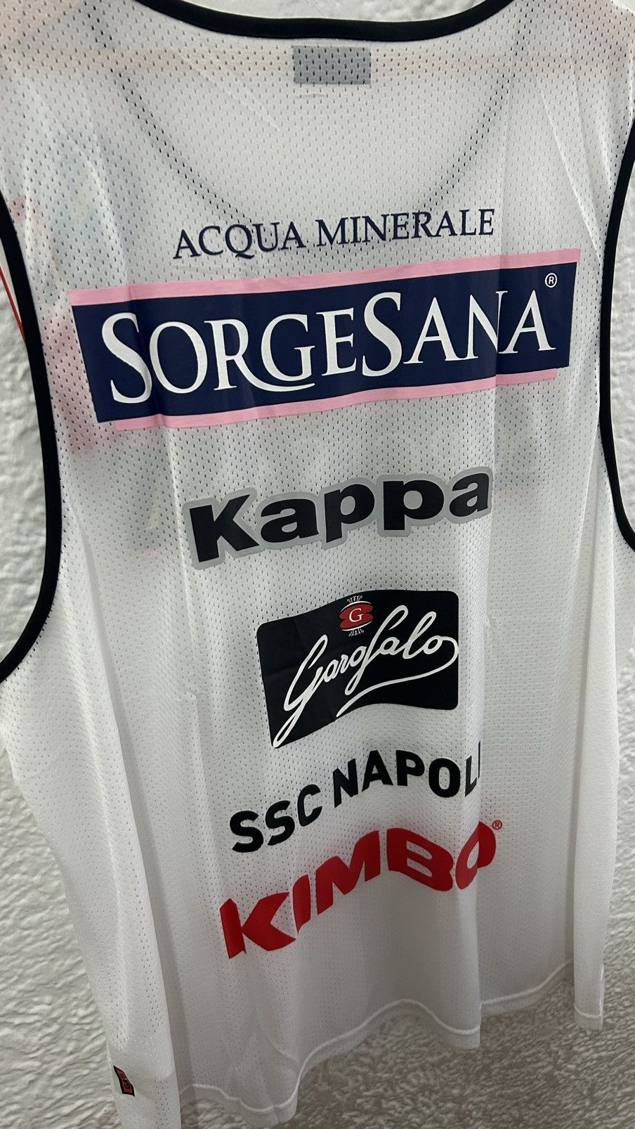 Kappa SSC Napoli Training Top Kappa Size US XXL / EU 58 / 5 - 8 Thumbnail