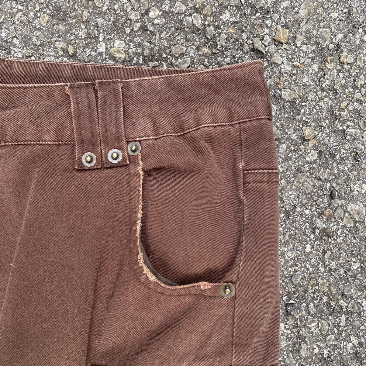 Hysteric Glamour Flared Cargo AGATE Multi Pocket Monkey Pants Cyber Grunge Size US 30 / EU 46 - 6 Thumbnail