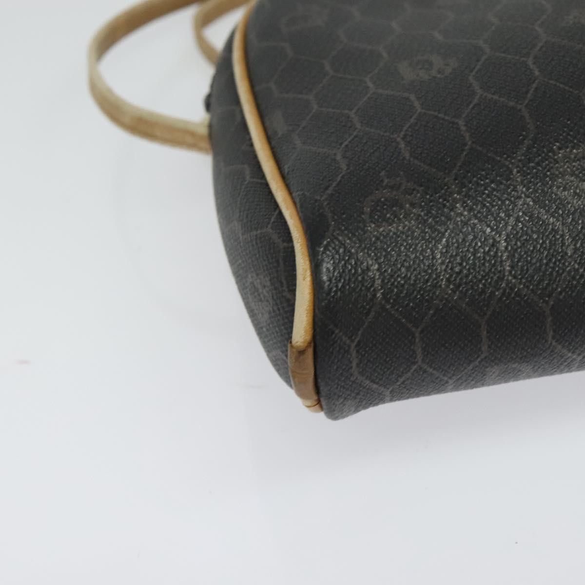 Dior DIOR Honeycomb Canvas Shoulder Bag Pvc Black Gold Size ONE SIZE - 2 Thumbnail