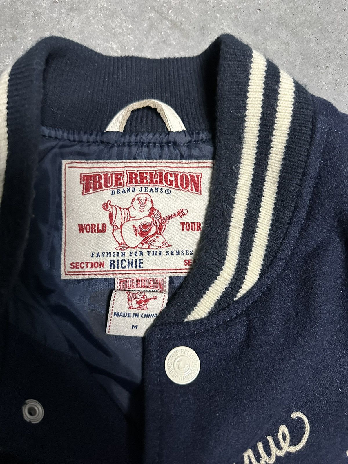 Vintage Vintage True Religion “Brooklyn Champions” Varsity Jacket Size US M / EU 48-50 / 2 - 4 Thumbnail