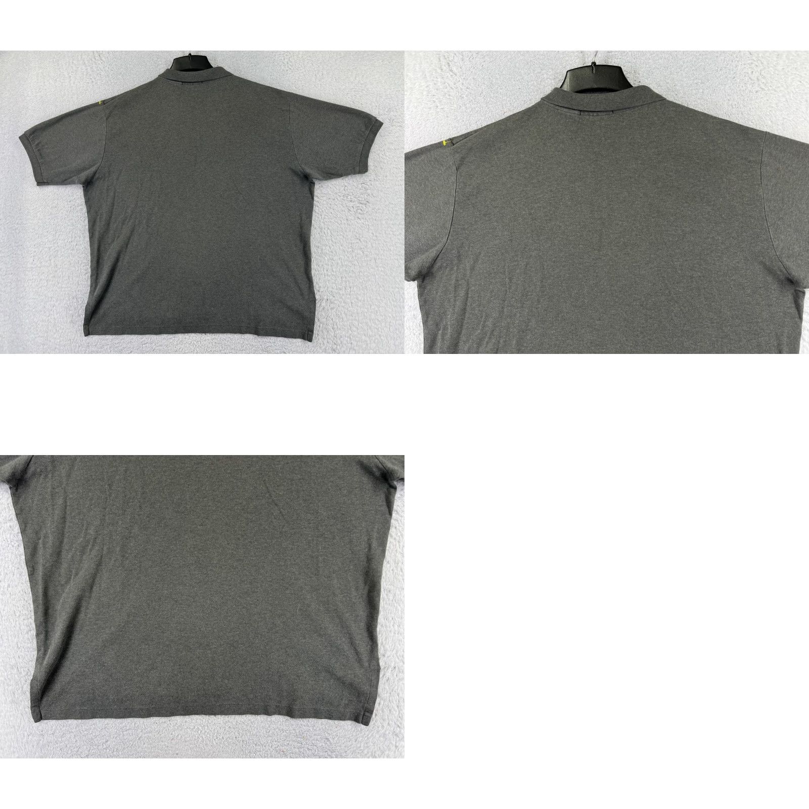 Ralph Lauren VINTAGE Ralph Lauren Polo Shirt Men 2XL Gray 100% Cotton Knit Polo Shirt Size US XXL / EU 58 / 5 - 9 Thumbnail