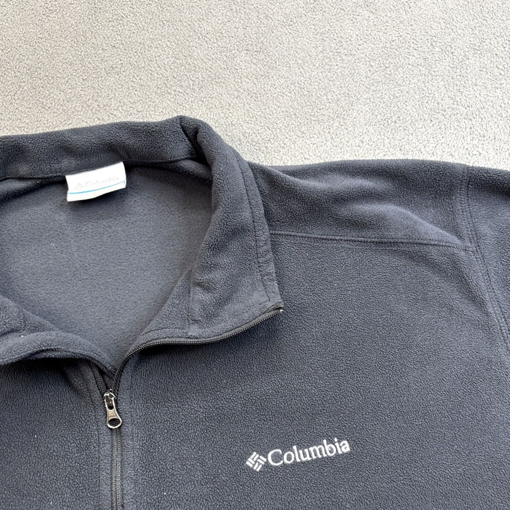 Vintage Columbia Fleece 1/4 Zip Pullover Sweater Mens XL Black Regular Fit Adult Mens Pullover Sweater Black Columbia SFleece 1/4 Zip Size US XL / EU 56 / 4 - 5 Thumbnail