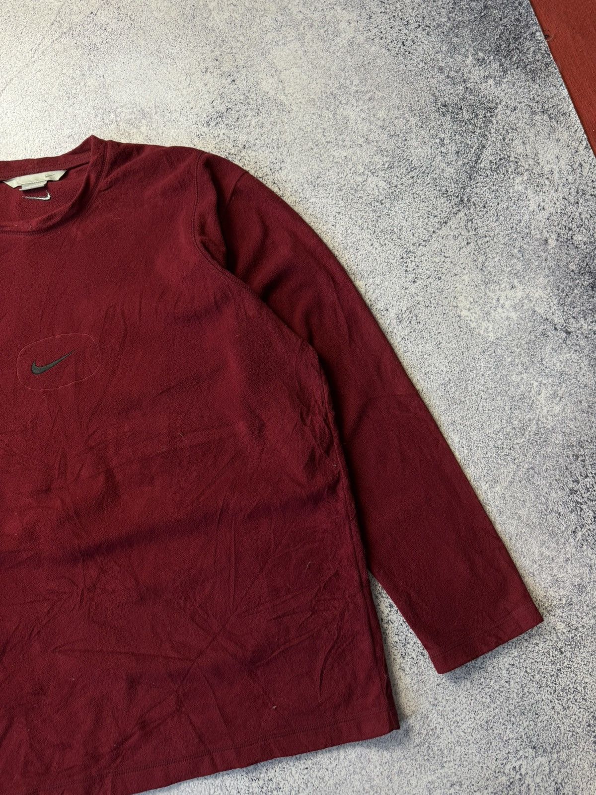 Nike Vintage Nike Fleece Big Logo 90s Sweatshirt Basic Swoosh Size US L / EU 52-54 / 3 - 7 Thumbnail
