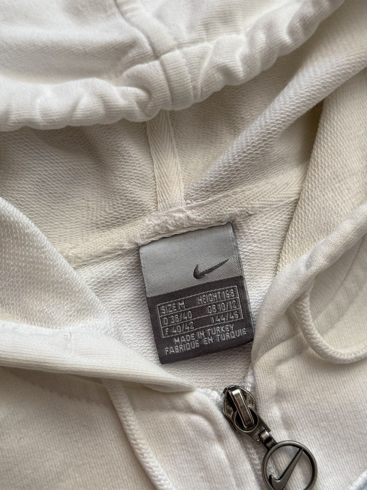 Nike Vintage 00’s Nike y2k Women’s Japanese Full Zip Hoodie Size M / US 6-8 / IT 42-44 - 5 Thumbnail