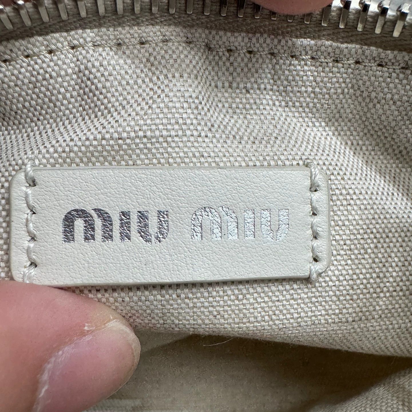 Miu Miu MIU MIU Women's Woven Tote Bag 34*33cm New Size ONE SIZE - 7 Thumbnail