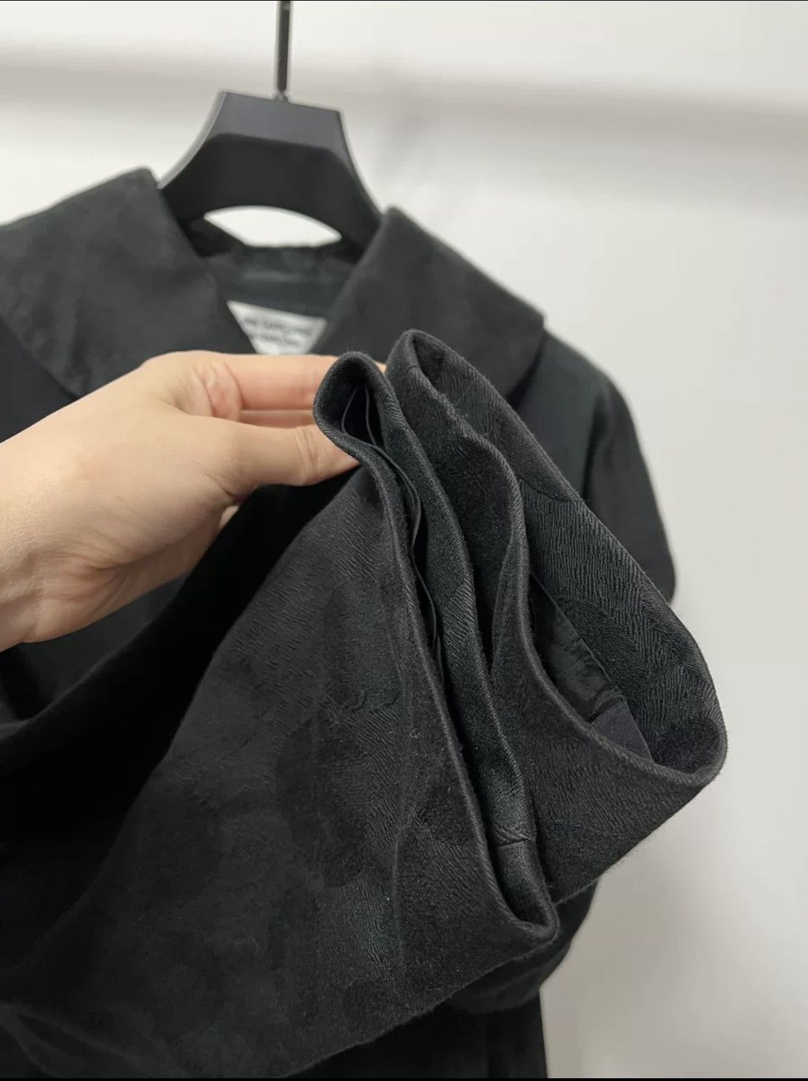 Comme des Garcons COMME des GARCONS COMME des GARCONS Dot Jacquard Flare Coat Size M / US 6-8 / IT 42-44 - 4 Thumbnail