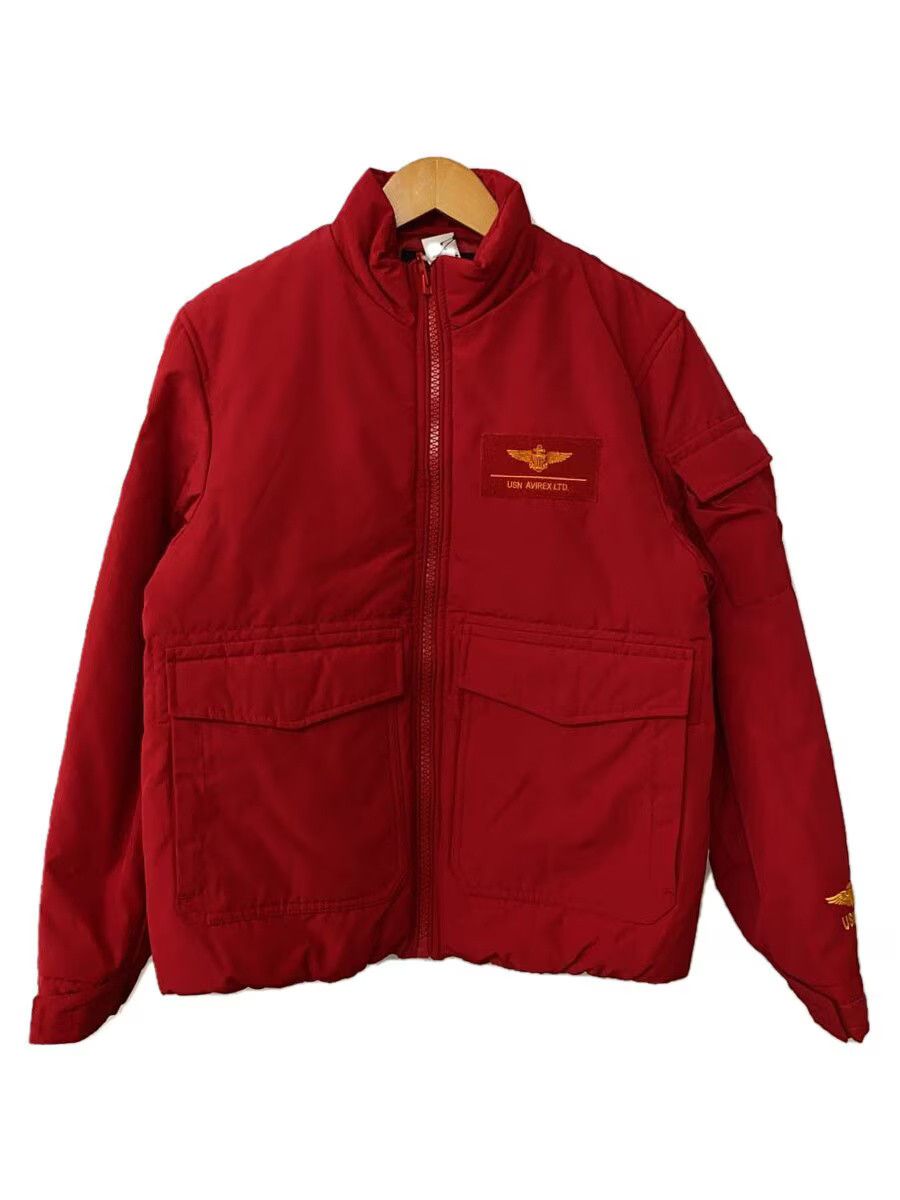 Avirex Avirex Plain Polyester Jacket Red Size US M / EU 48-50 / 2 - 1 Thumbnail