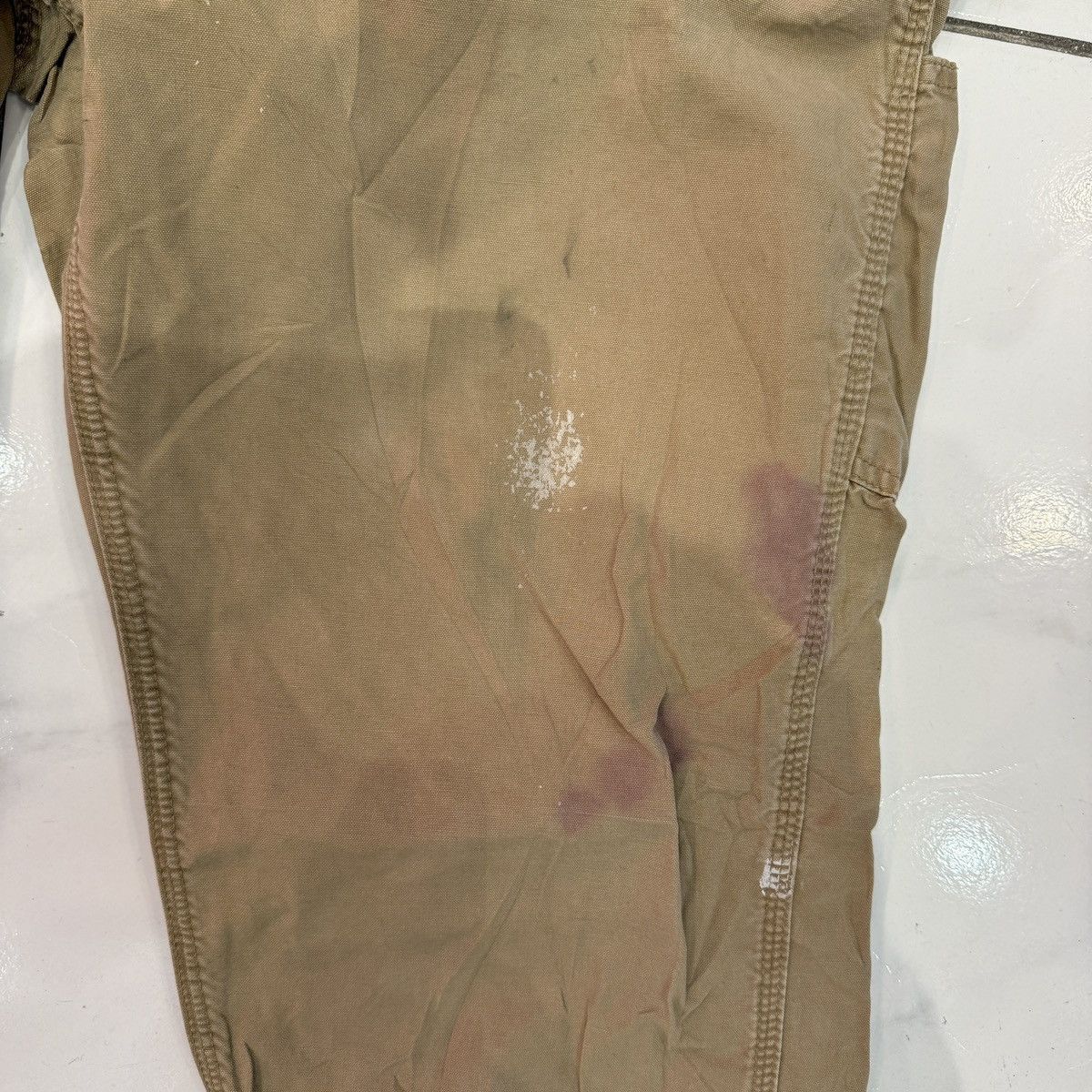 Carhartt Carhartt Khaki Carpenter Pants - 36 x 32 Size US 36 / EU 52 - 4 Thumbnail