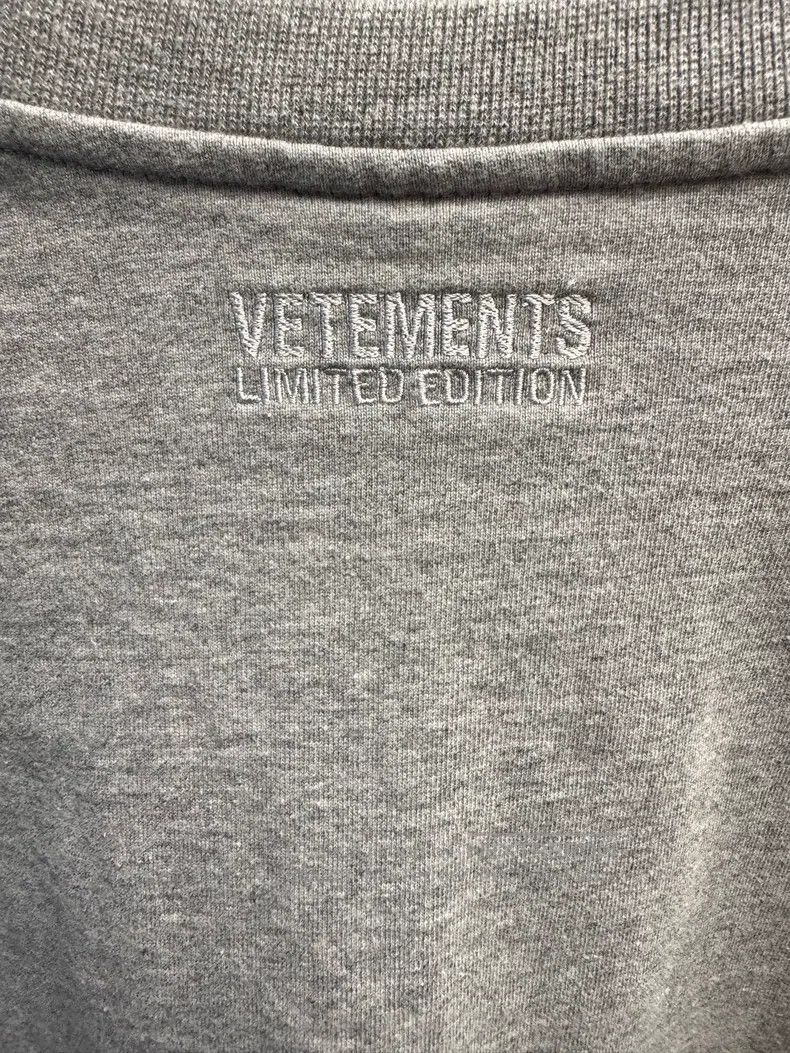 Vetements Vetements Long Sleeve Size US S / EU 44-46 / 1 - 5 Thumbnail