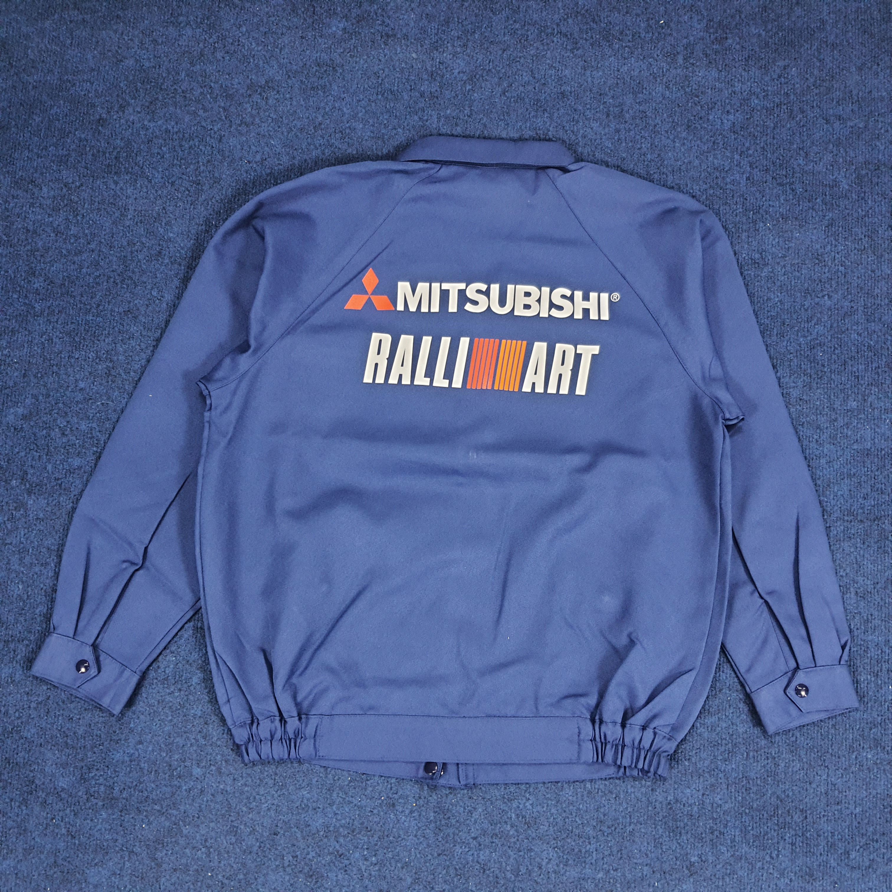 Vintage Vintage Mitsubishi RalliArt Japanese Motorsports Work Jacket Size US M / EU 48-50 / 2 - 1 Thumbnail