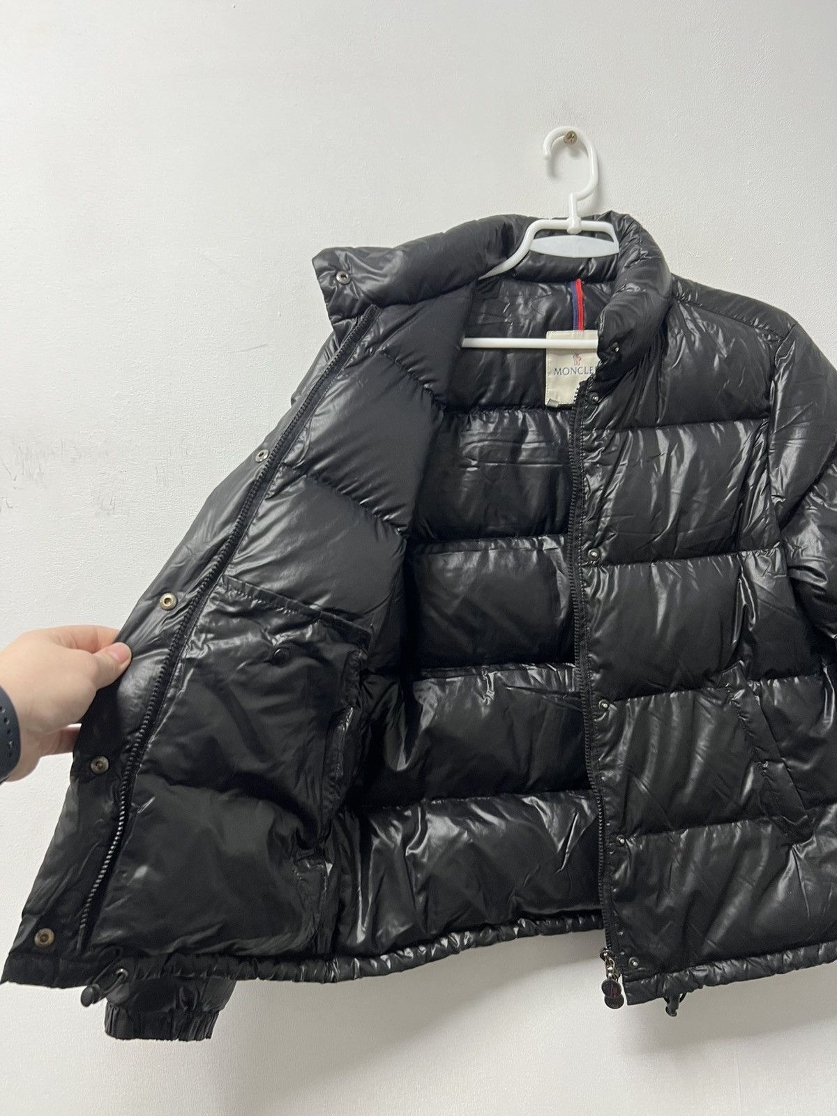Moncler Moncler Puffer Jacket Black Drill Luxury Small Size US S / EU 44-46 / 1 - 9 Thumbnail