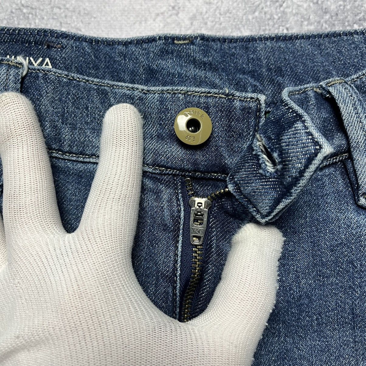 G-Star Vintage G-Star Raw Virjinya Slim Denim Blue Jeans Streetwear Size 28" / US 6 / IT 42 - 7 Thumbnail