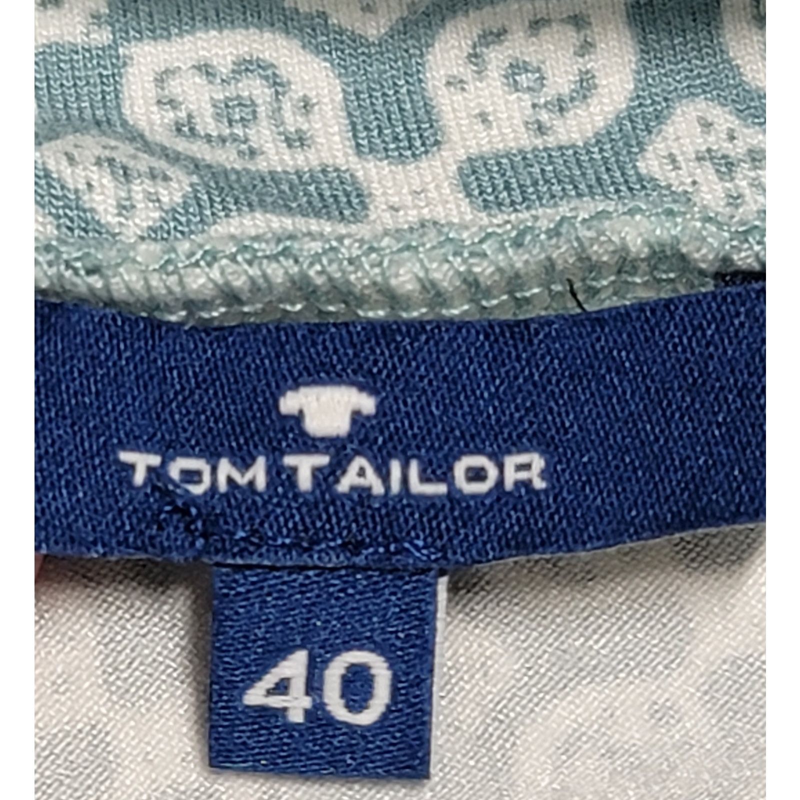 Tom Tailor Tom Tailor Green White Floral Print A Line Mini Skirt 40 S Size 30" / US 8 / IT 44 - 3 Thumbnail