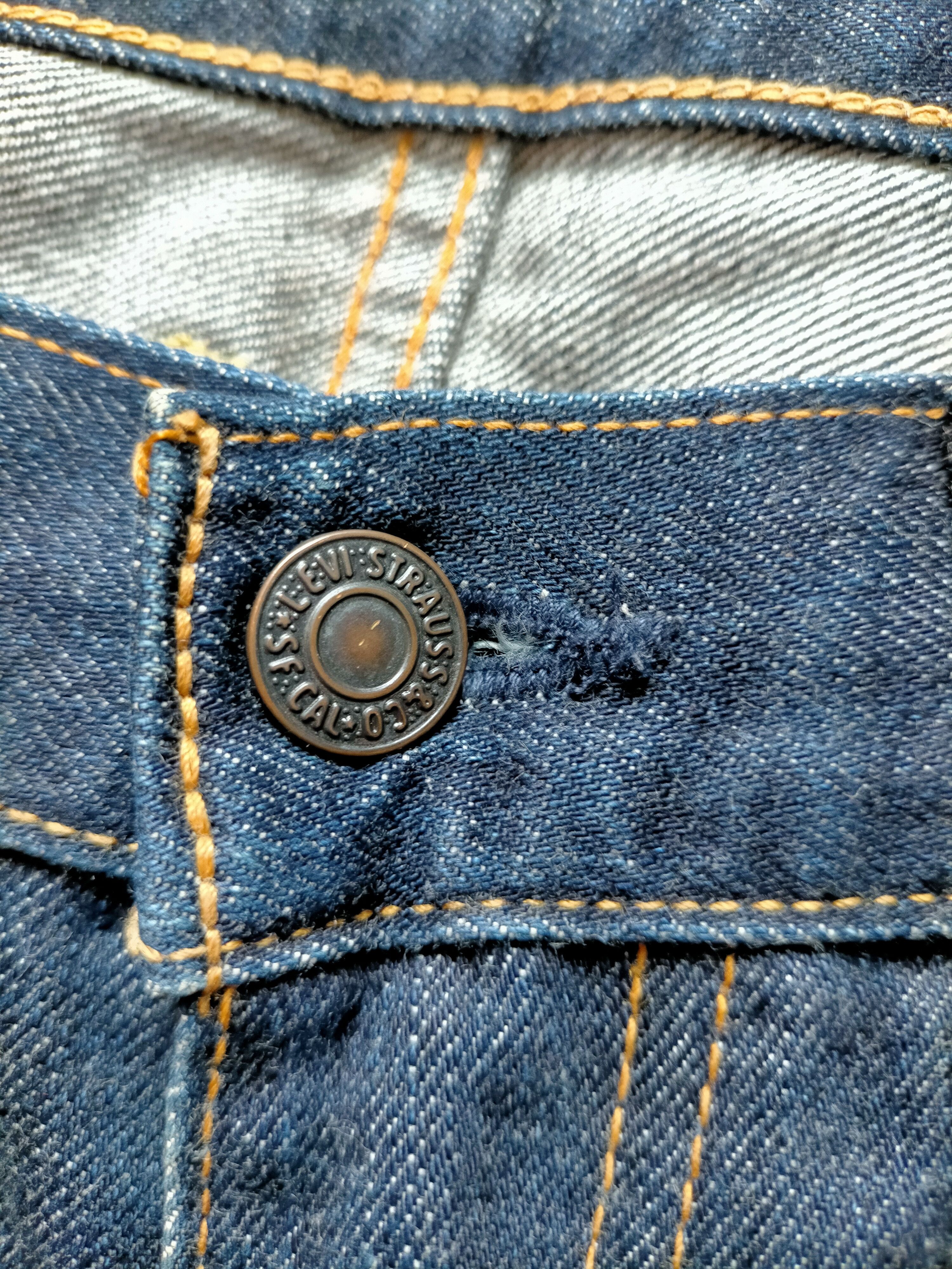 Levi's Vintage Levis 606 Big E Punk Ramones Style Jeans Size US 32 / EU 48 - 13 Thumbnail