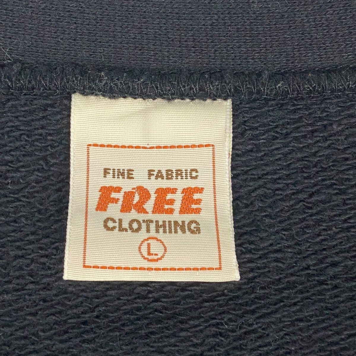 Other Vintage Free Clothing Big Crewneck Sweatshirt NavyBlue Size US L / EU 52-54 / 3 - 6 Thumbnail