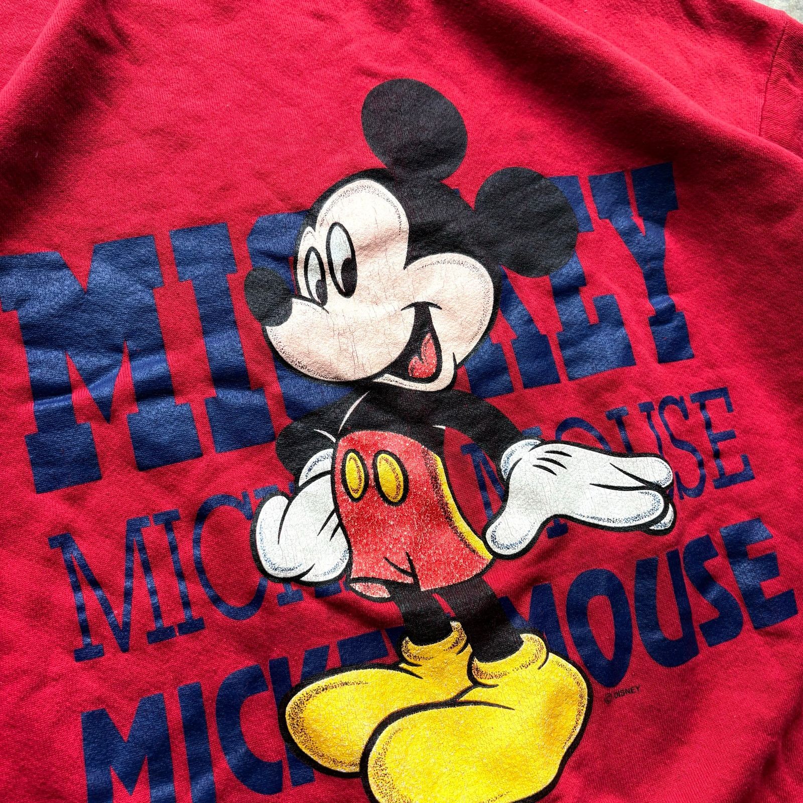 Mickey Mouse Vintage Baggy 90s Mickey Mouse Sweatshirt XL Size US XL / EU 56 / 4 - 4 Thumbnail