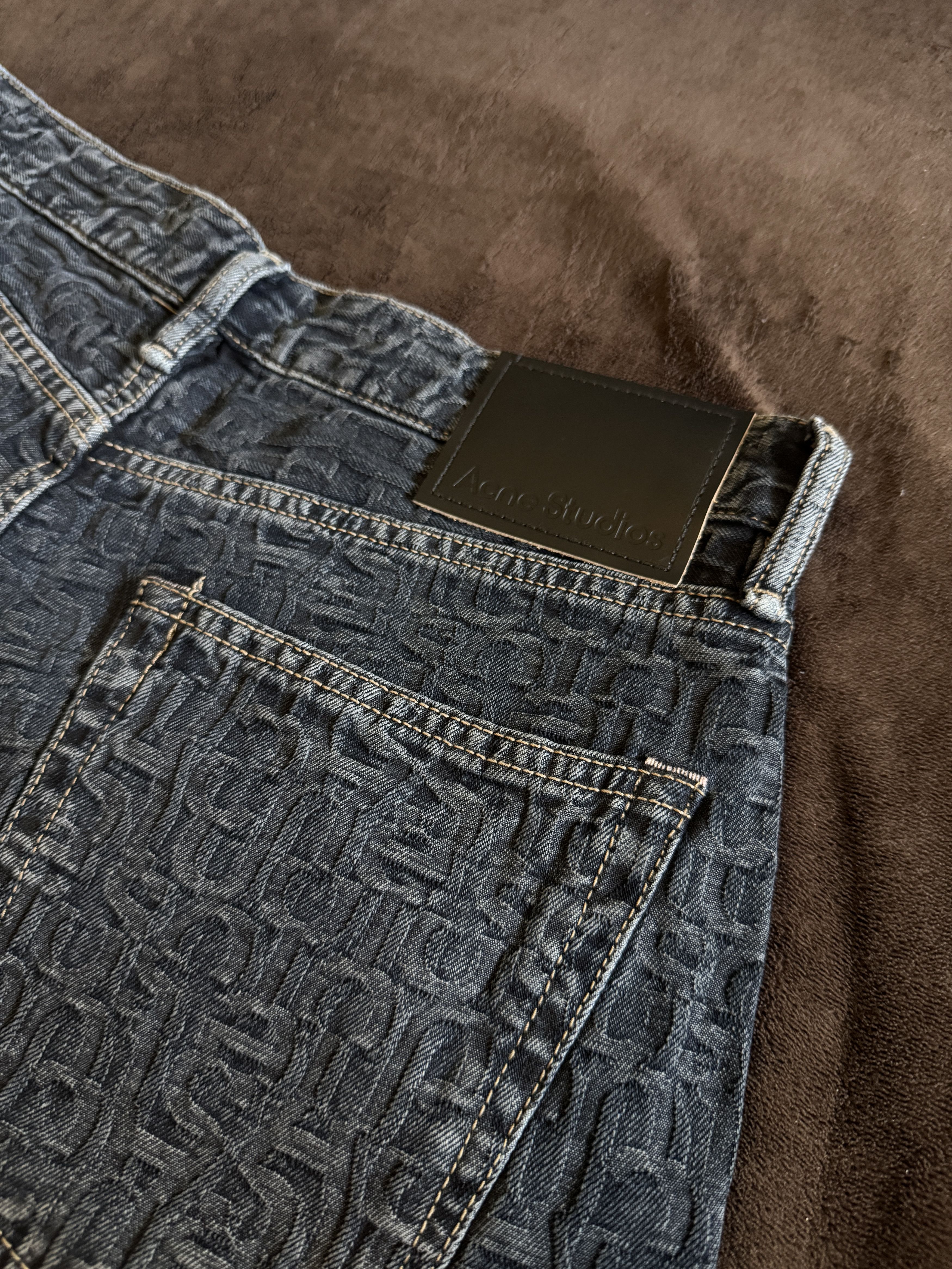Acne Studios Acne Studios 1981M Monogram Jeans Size 46 / 31 inch Size US 31 - 5 Thumbnail