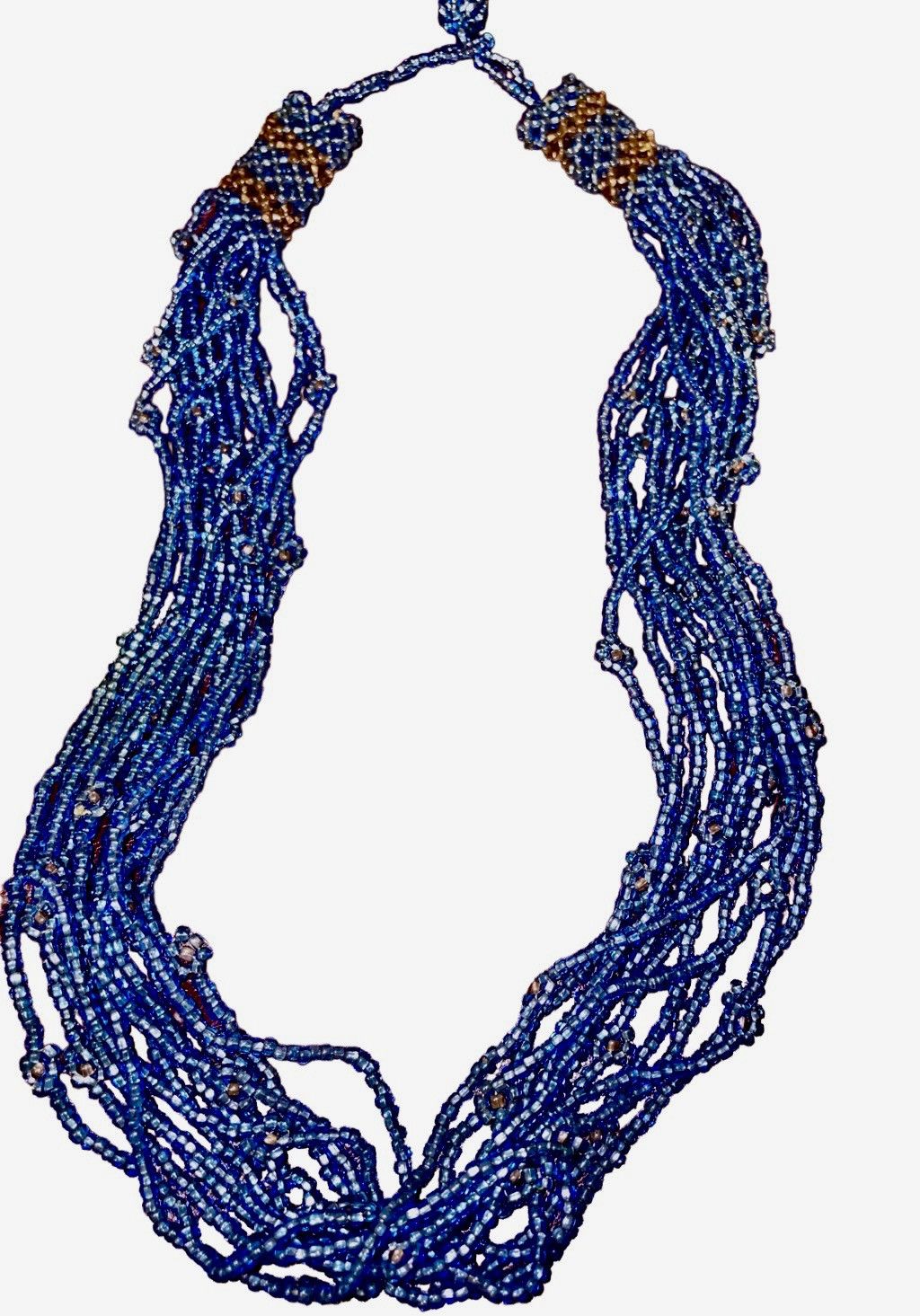 Vintage Vintage Huichol Tribe Hand Beaded Necklace Size ONE SIZE - 9 Thumbnail
