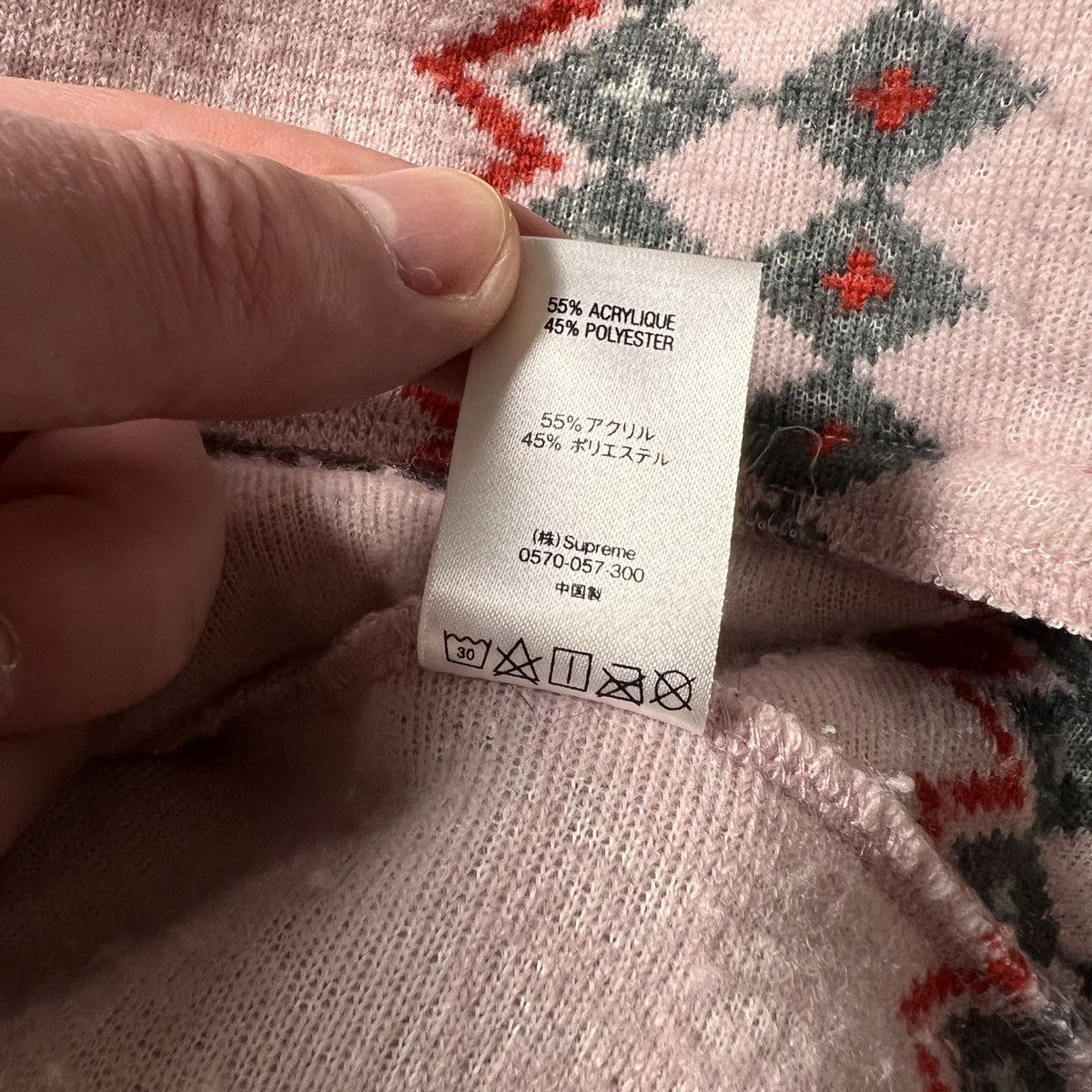 Supreme Supreme Drama Mask Fleece Jacket Pink Size US L / EU 52-54 / 3 - 13 Thumbnail