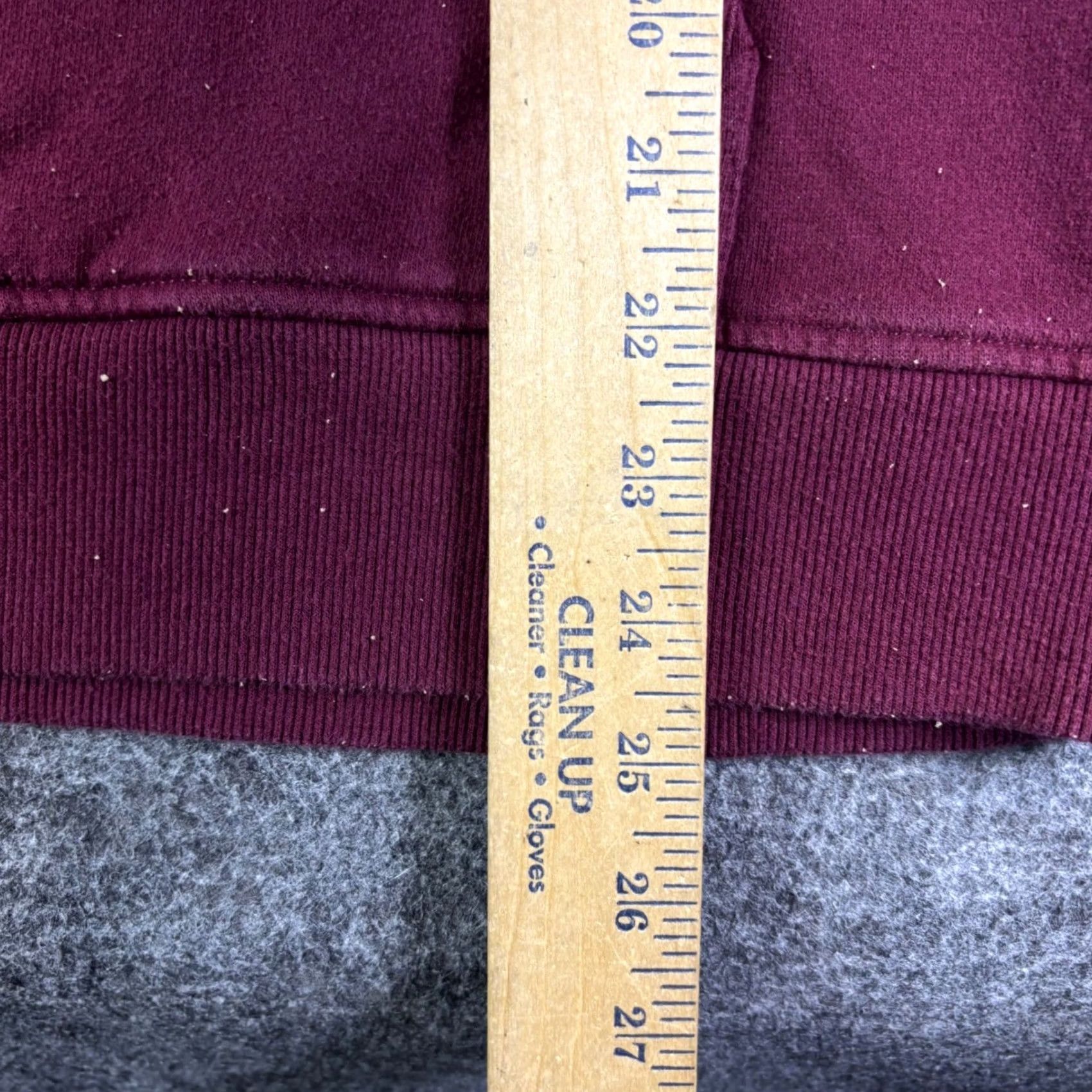 Element Element Skateboards Hoodie Mens Large Logo Graphic Print Pullover Skater 90s Burgundy Red Size US L / EU 52-54 / 3 - 4 Thumbnail