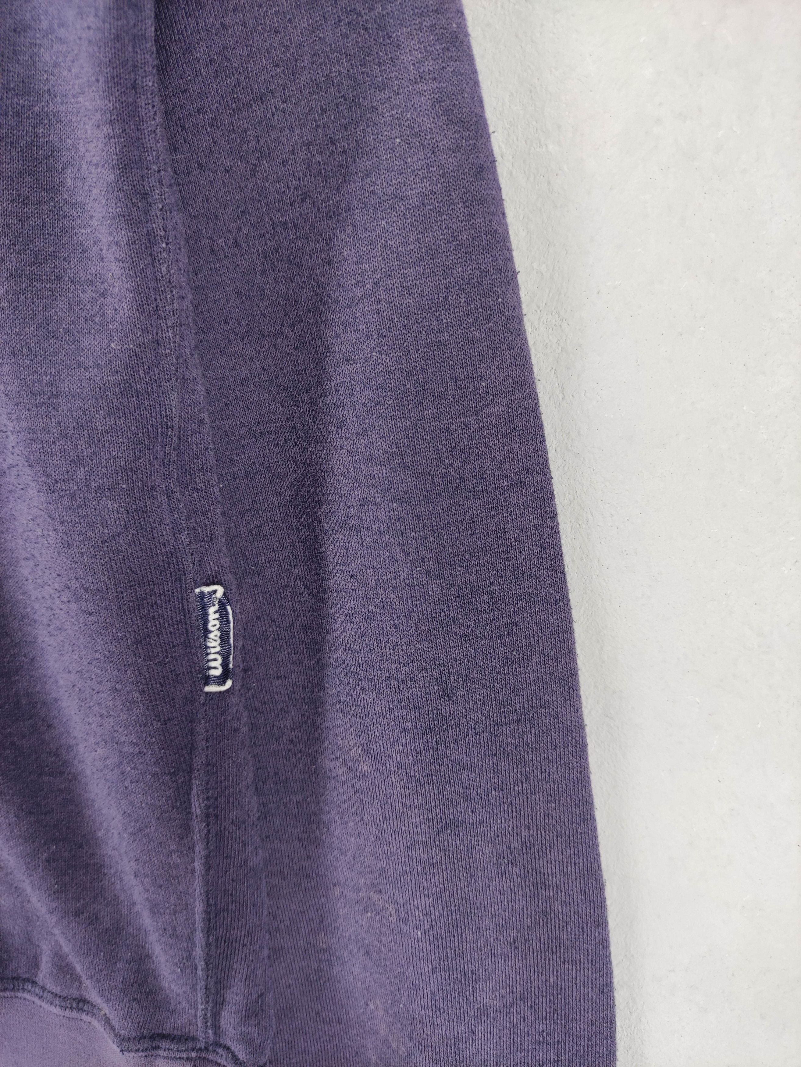 Wilson Vintage Wilson Sweatshirt Jumper Big Logo Size US M / EU 48-50 / 2 - 2 Thumbnail