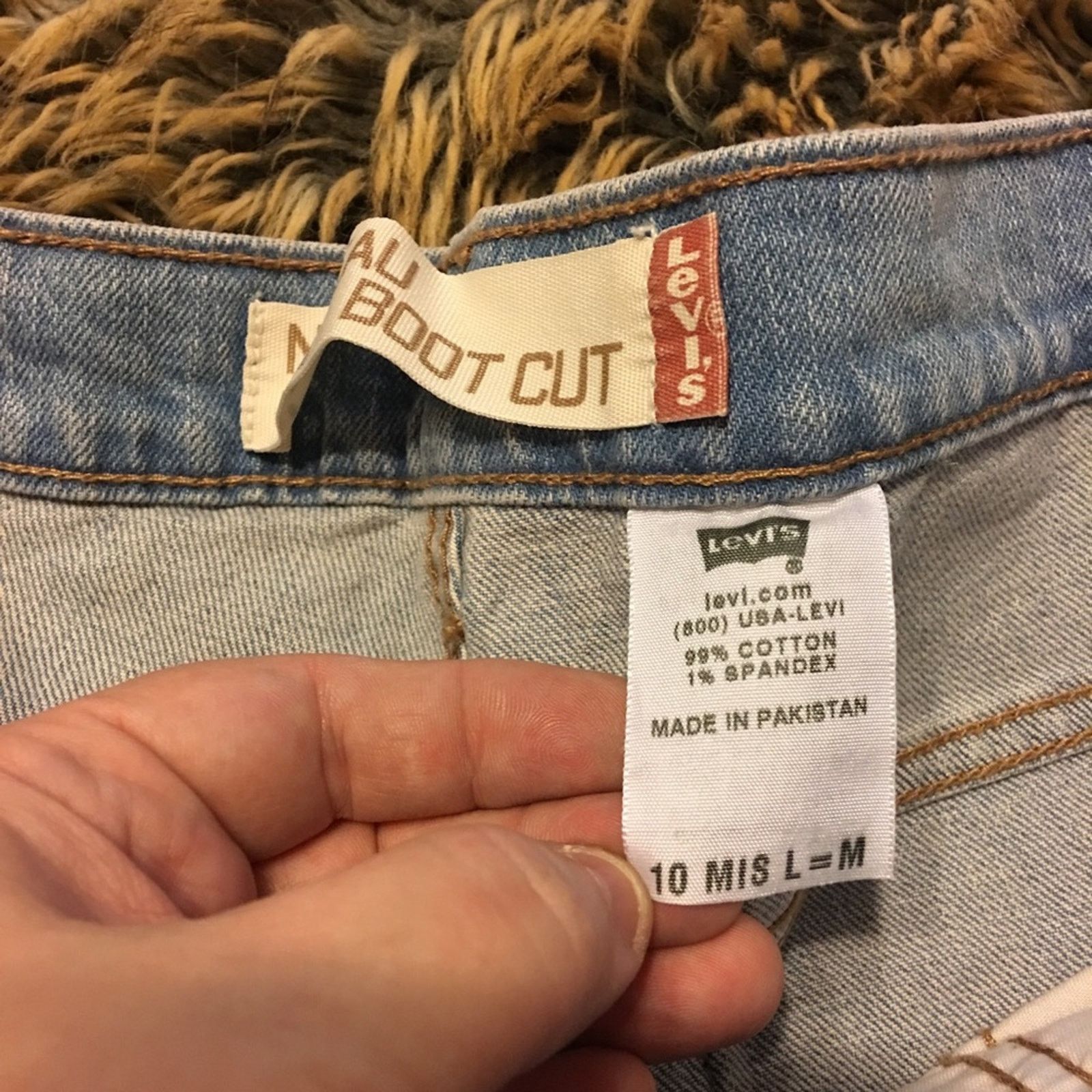 Levi's Levi’s nouveau bootcut Jeans NWT 10M Size 33" - 4 Thumbnail