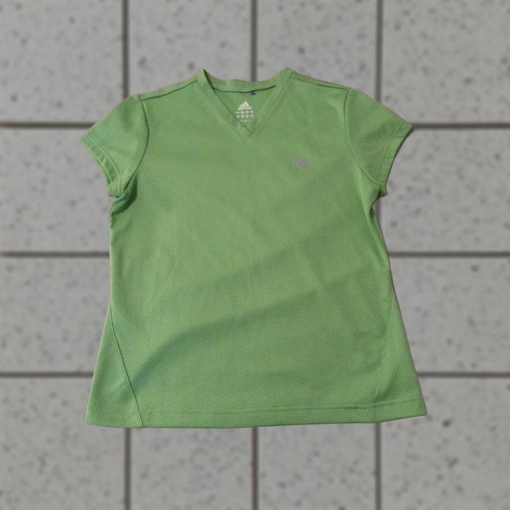Adidas adidas Shirt Womens M Medium Green Tee Crew Shirt & Tops Womens Men? Size M / US 6-8 / IT 42-44 - 1 Thumbnail